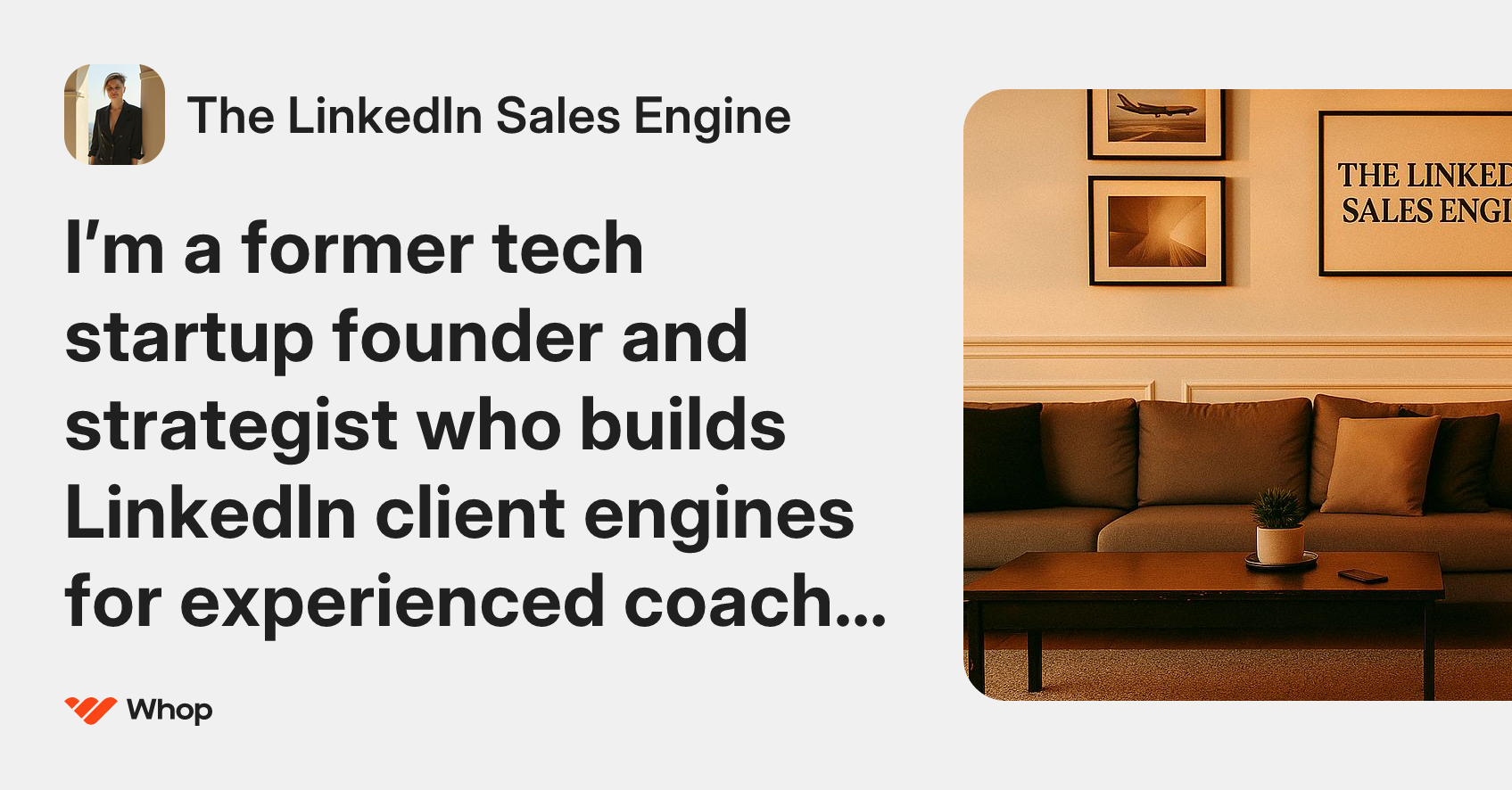 The LinkedIn Sales Engine | Whop