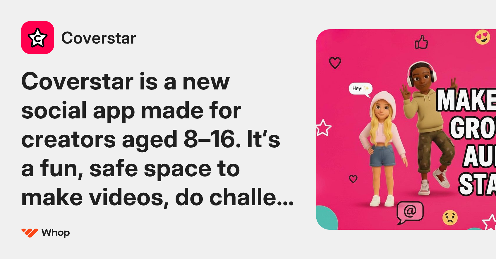 Coverstar | Whop