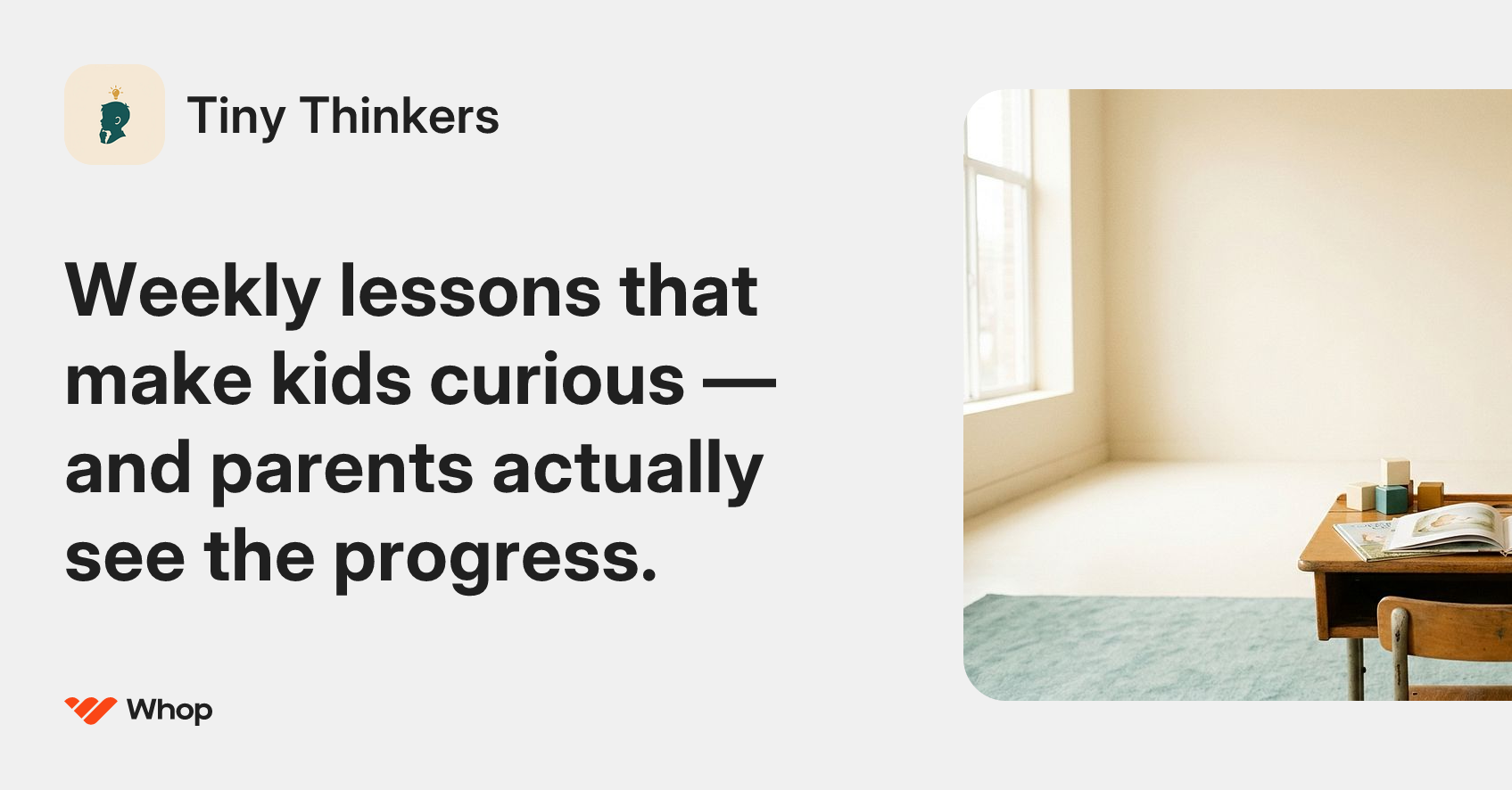 Tiny Thinkers | Whop