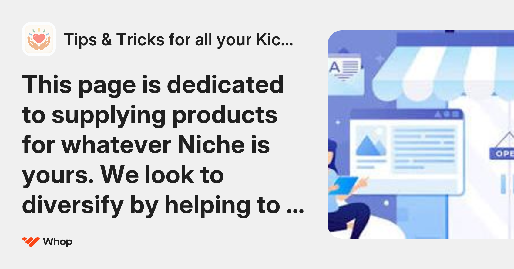 Tips & Tricks for all your Kicks | Whop