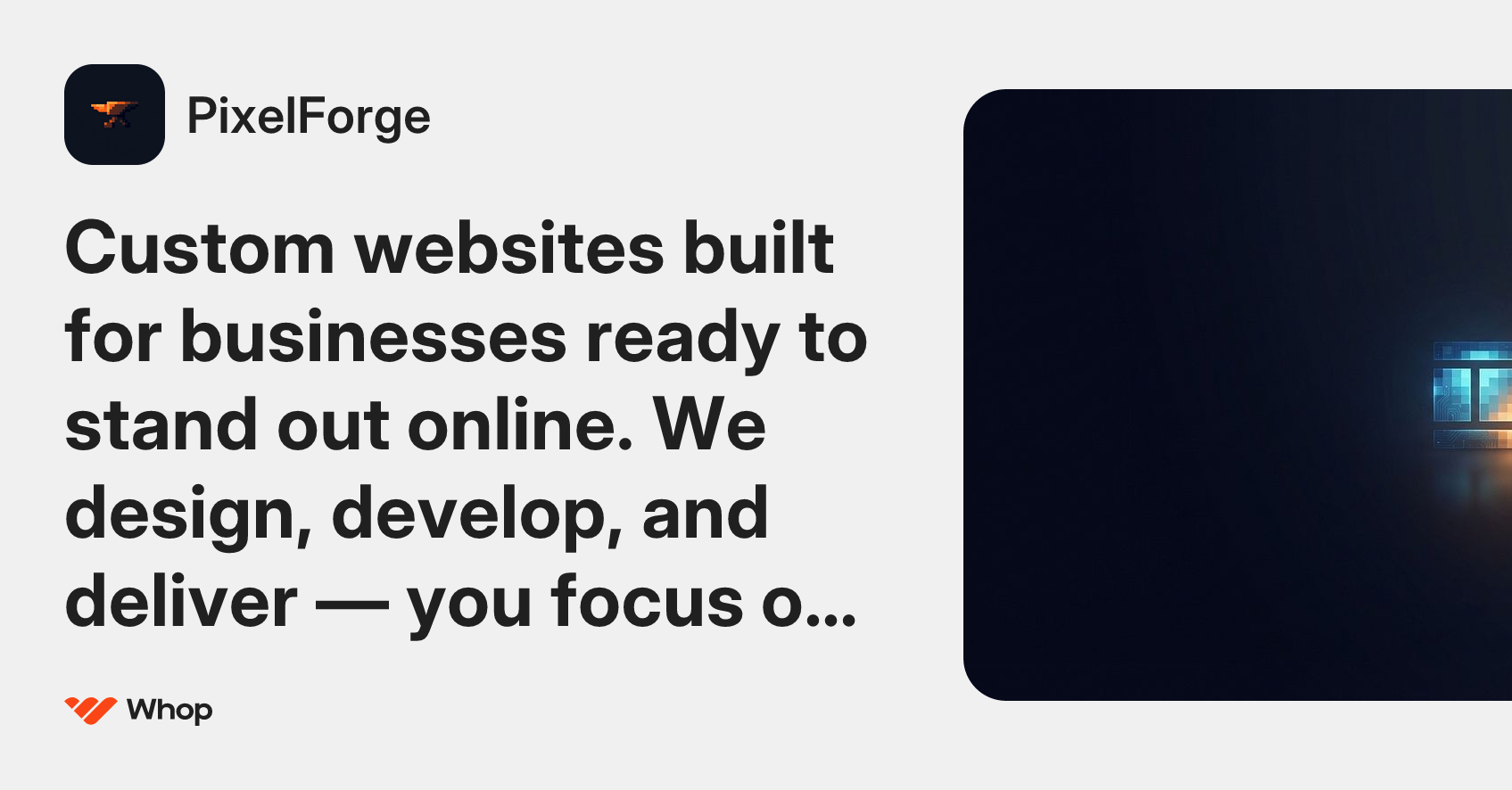 PixelForge | Whop