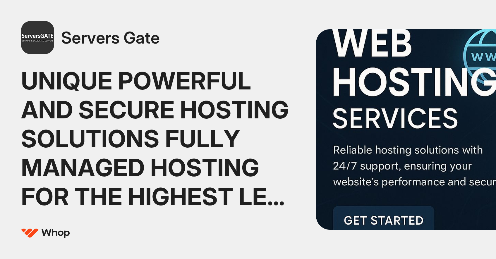 Servers Gate | Whop