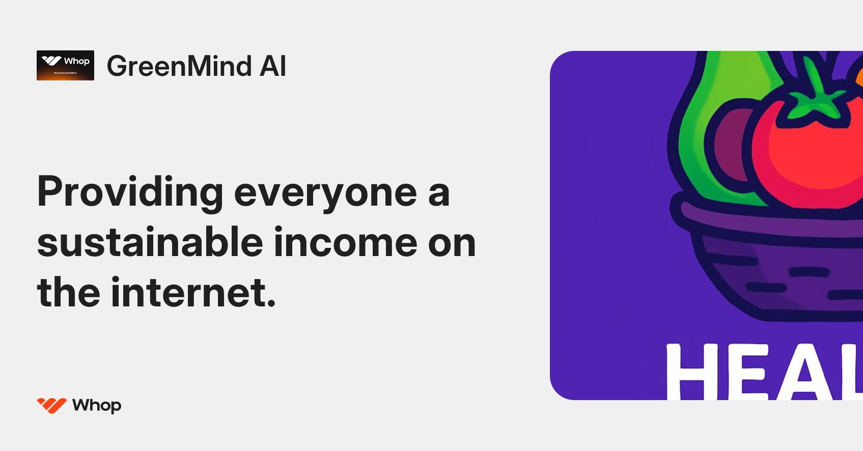 GreenMind AI | Whop