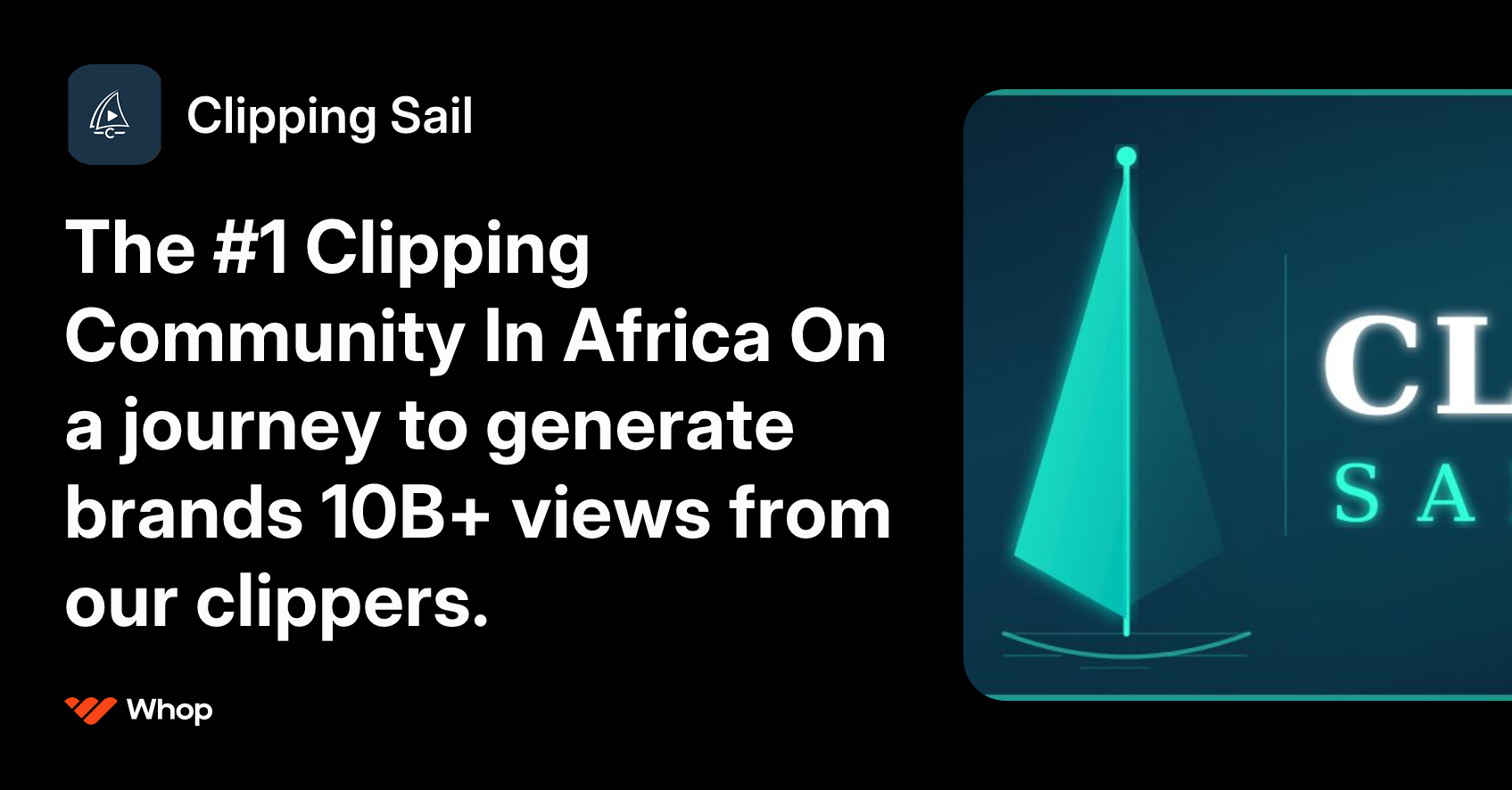 Clipping Sail | Whop