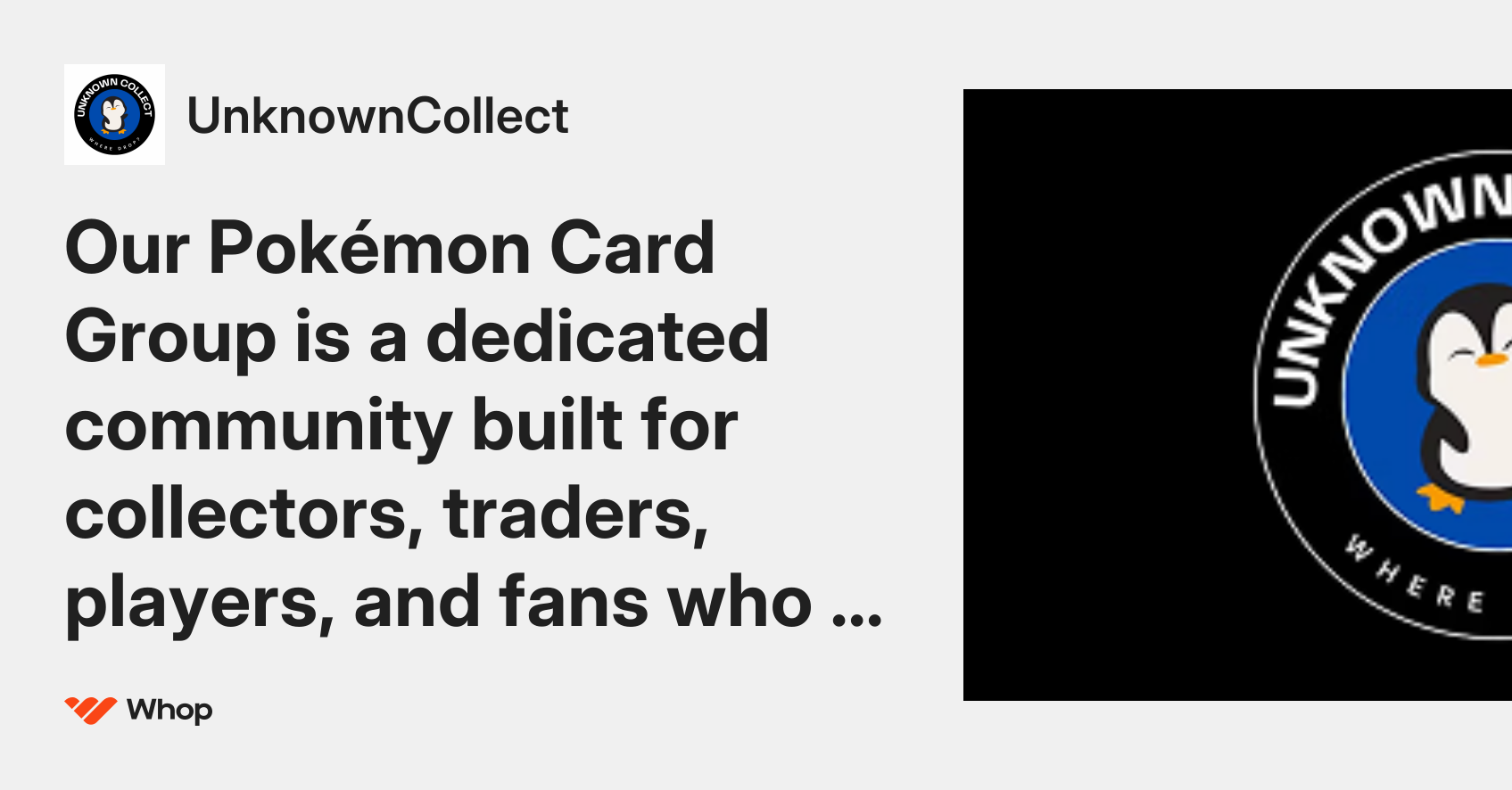 pokemon card community UnknownCollect Pokémon TCG Community Card Show