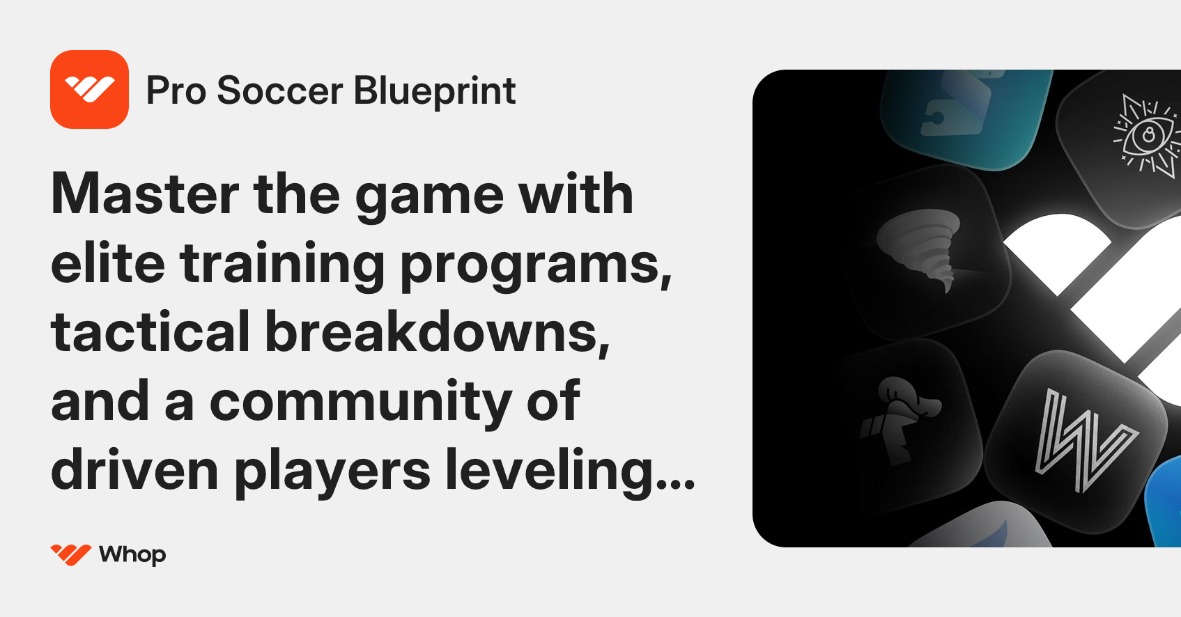 Pro Soccer Blueprint | Whop