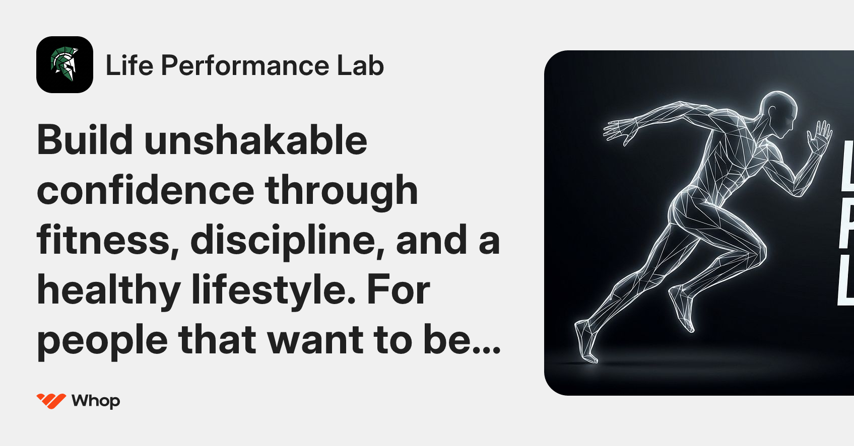 Life Performance Lab | Whop
