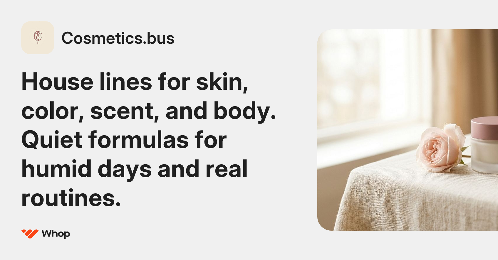 Cosmetics.bus | Whop