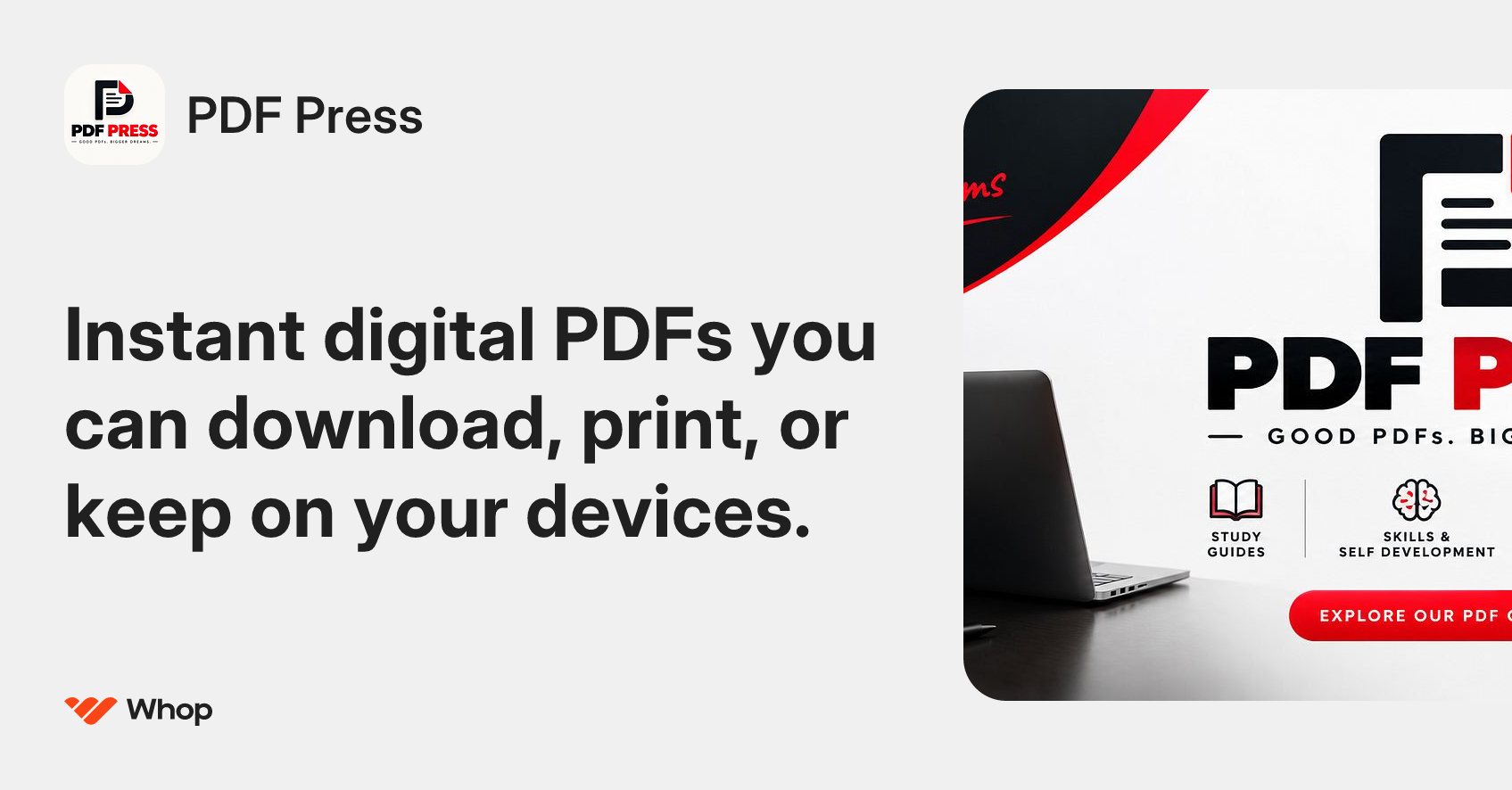 PDF Press | Whop