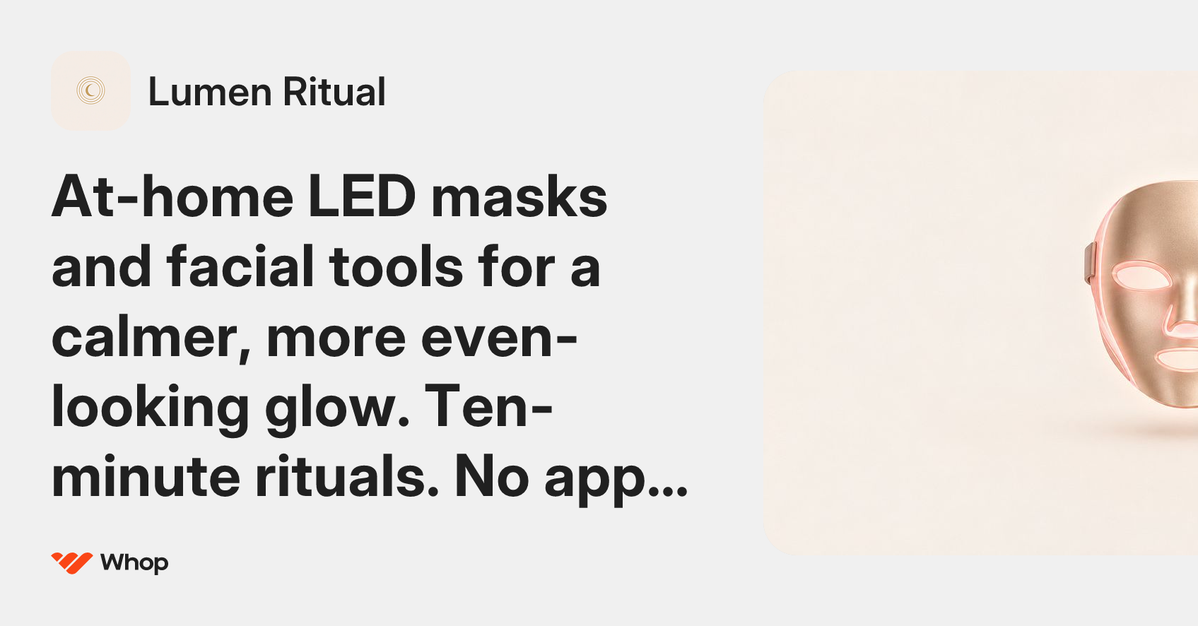 Lumen Ritual | Whop