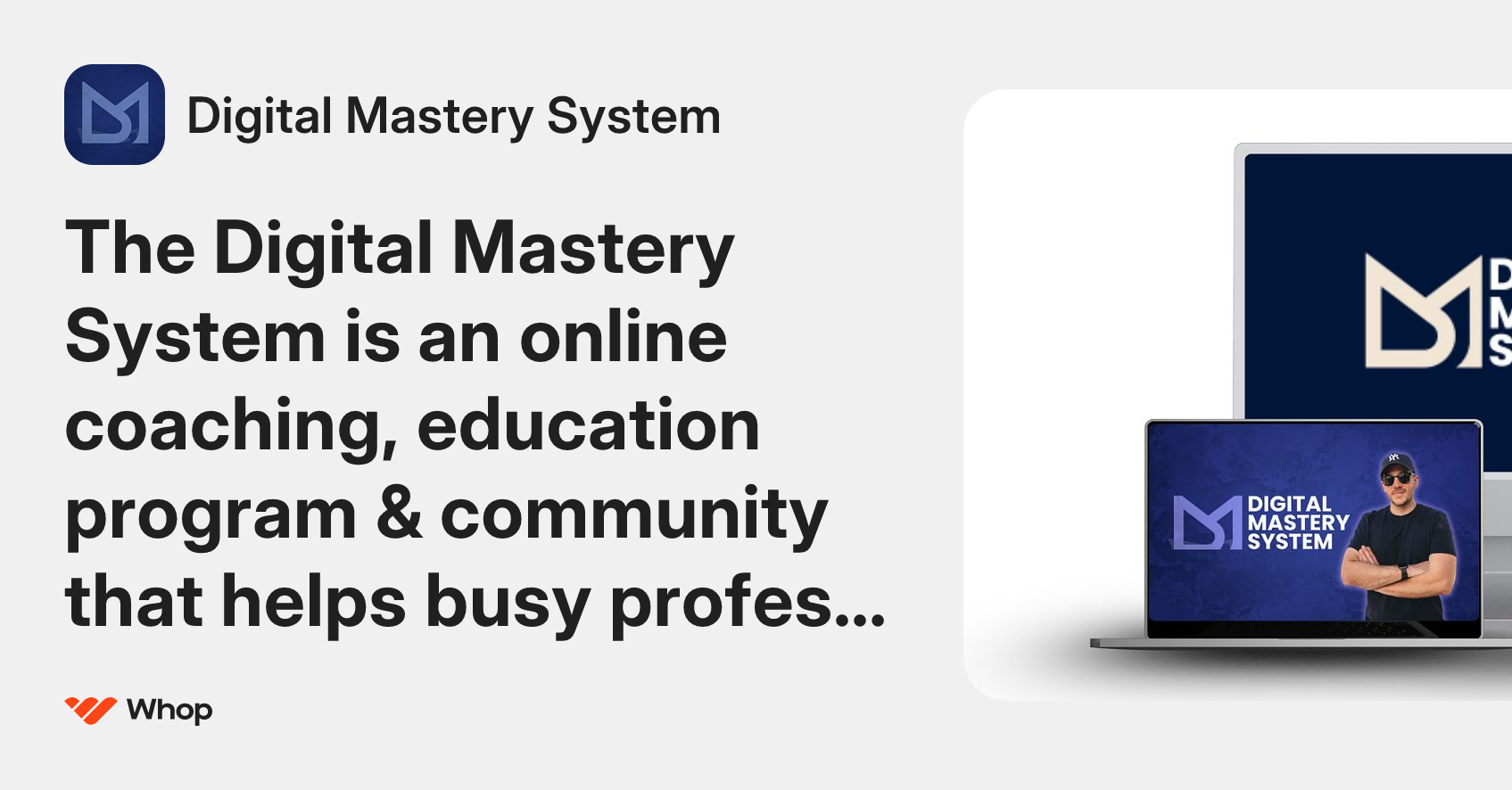 Digital Mastery System | Whop