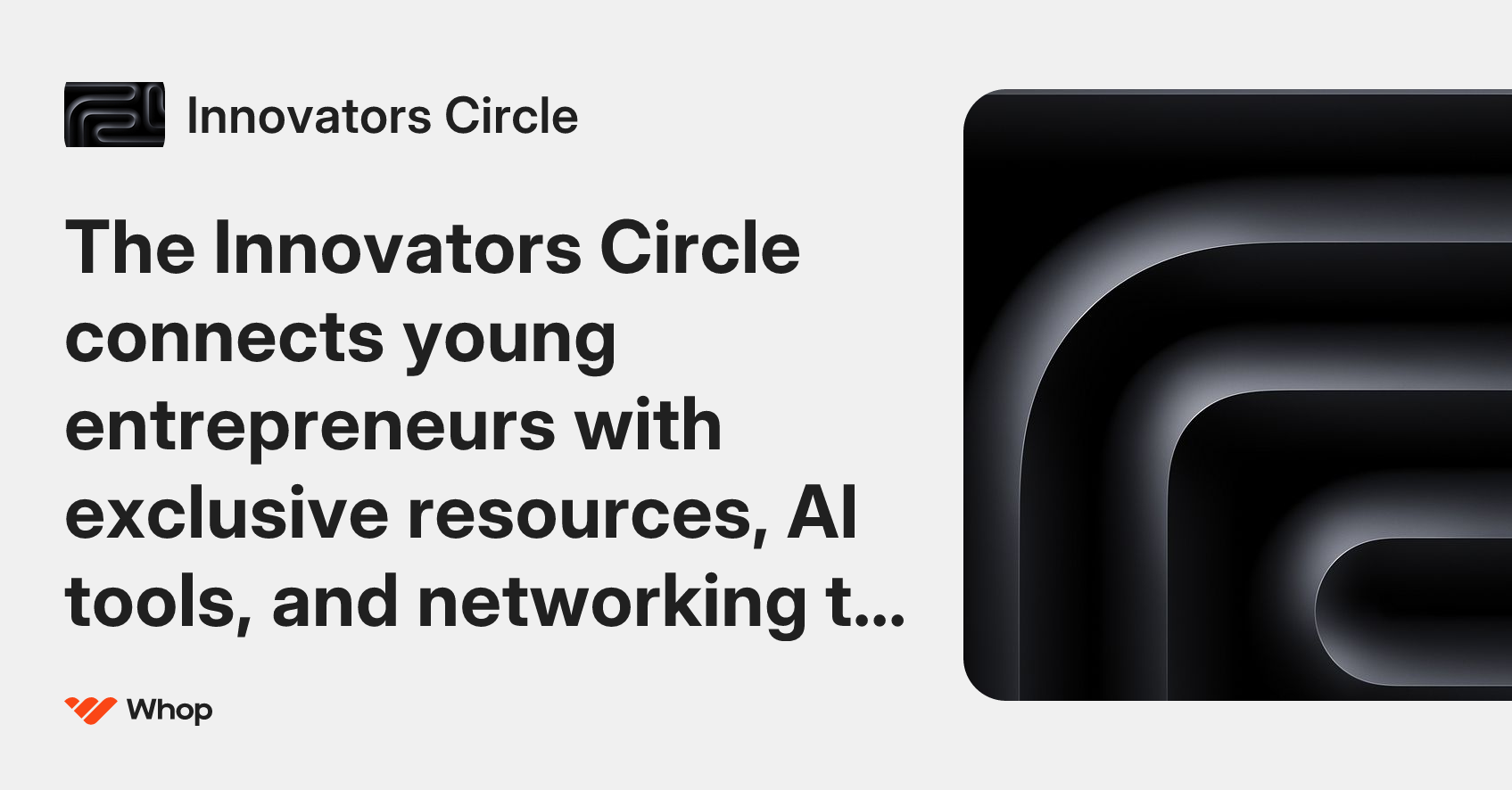 Innovators Circle | Whop