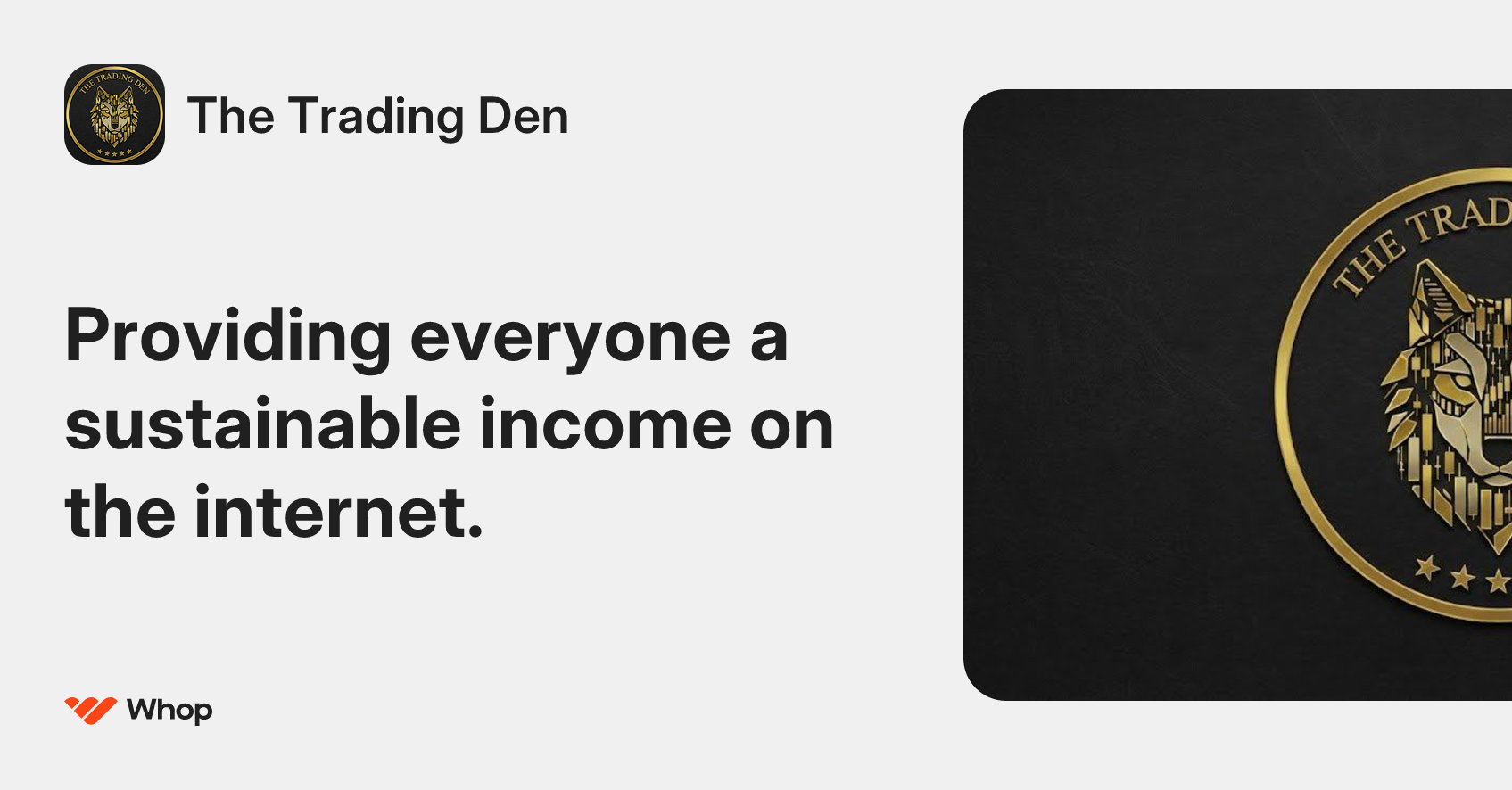 The Trading Den | Whop