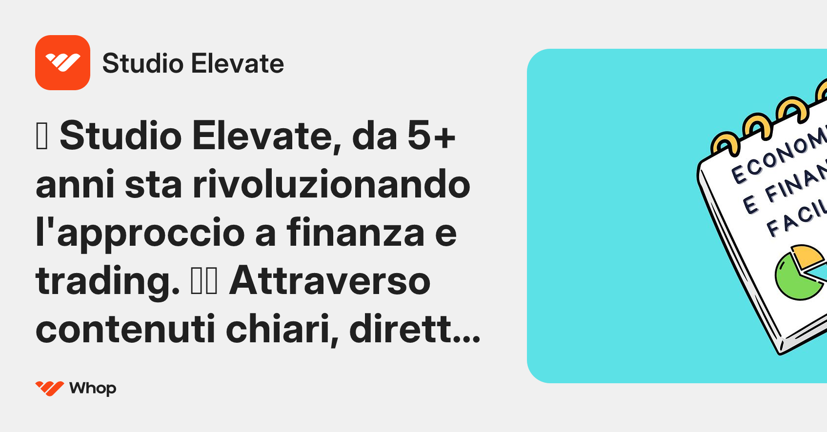 Studio Elevate | Whop