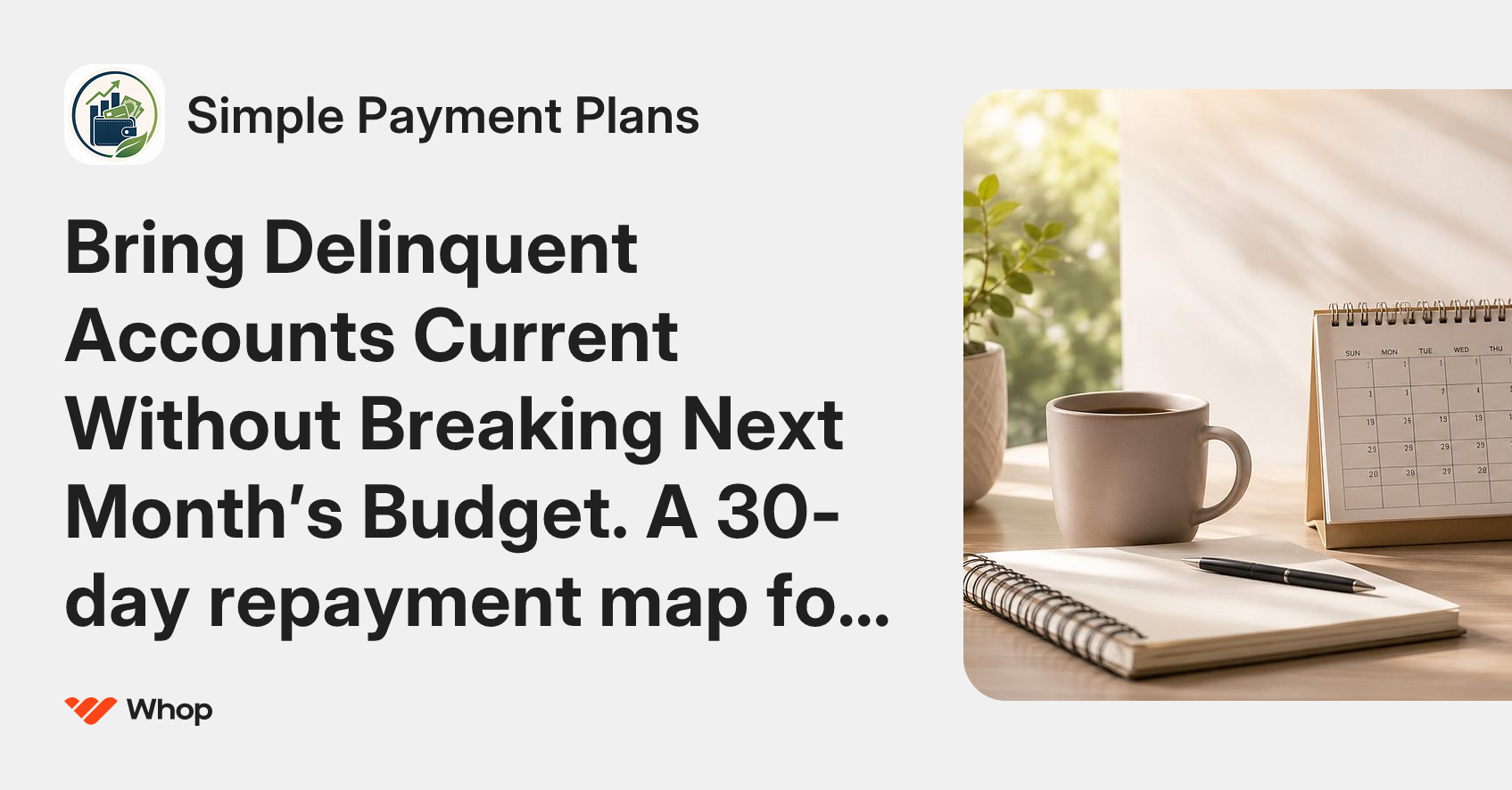 Simple Payment Plans | Whop