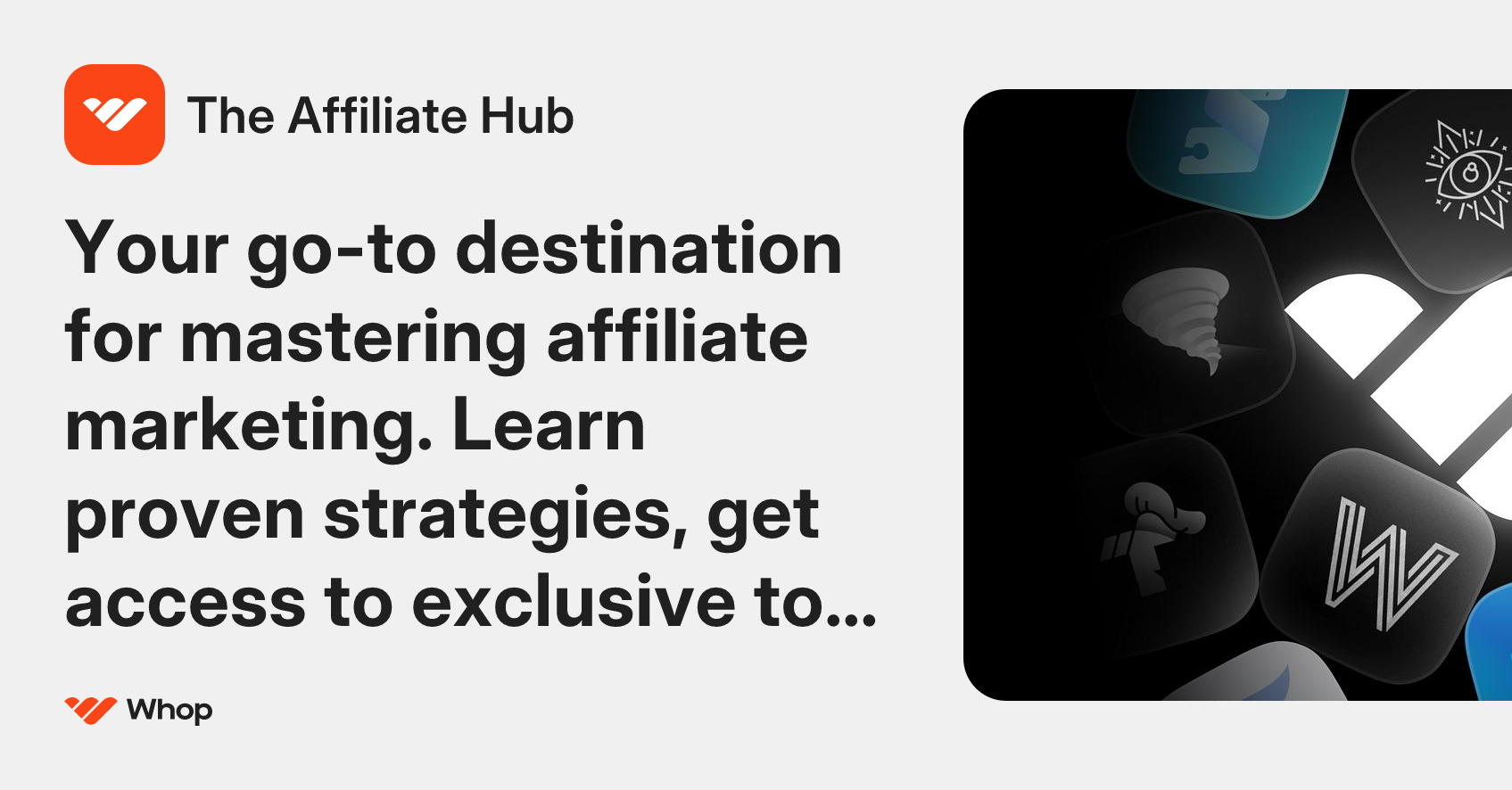 The Affiliate Hub | Whop
