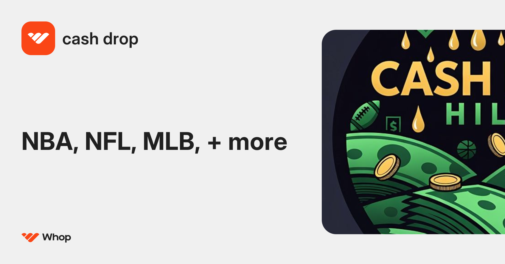 cash drop | Whop