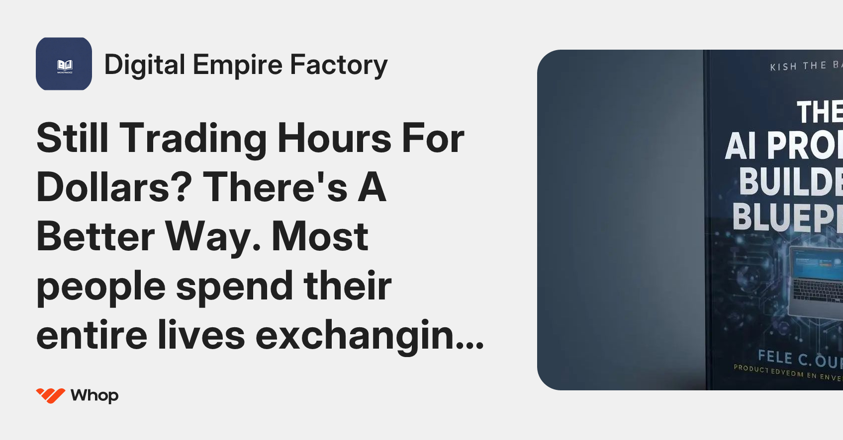 Digital Empire Factory | Whop