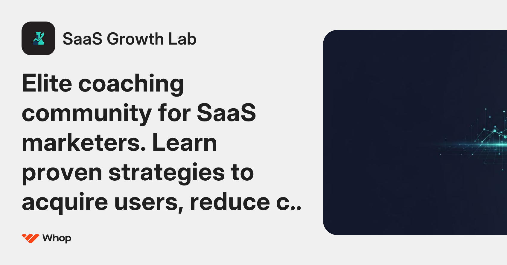SaaS Growth Lab | Whop