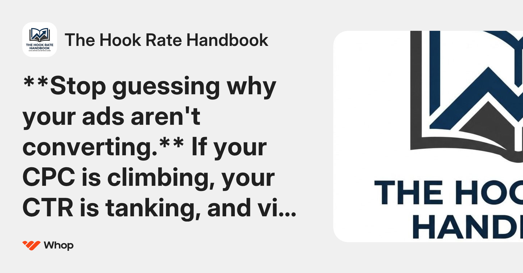 The Hook Rate Handbook | Whop