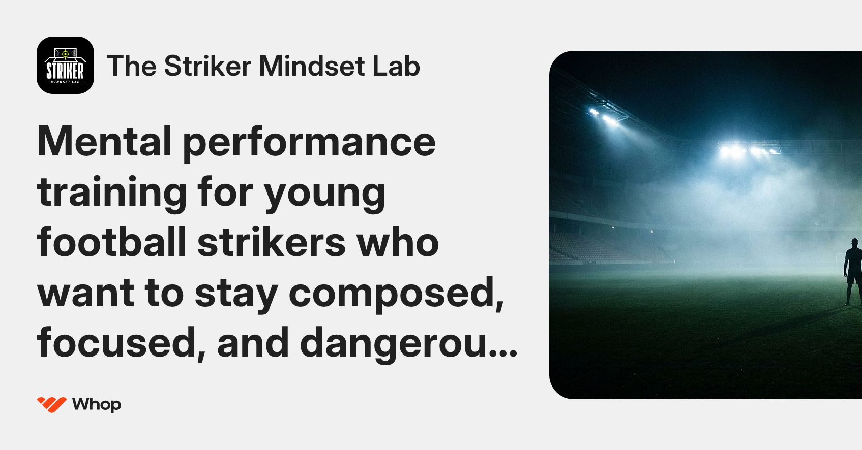 The Striker Mindset Lab | Whop