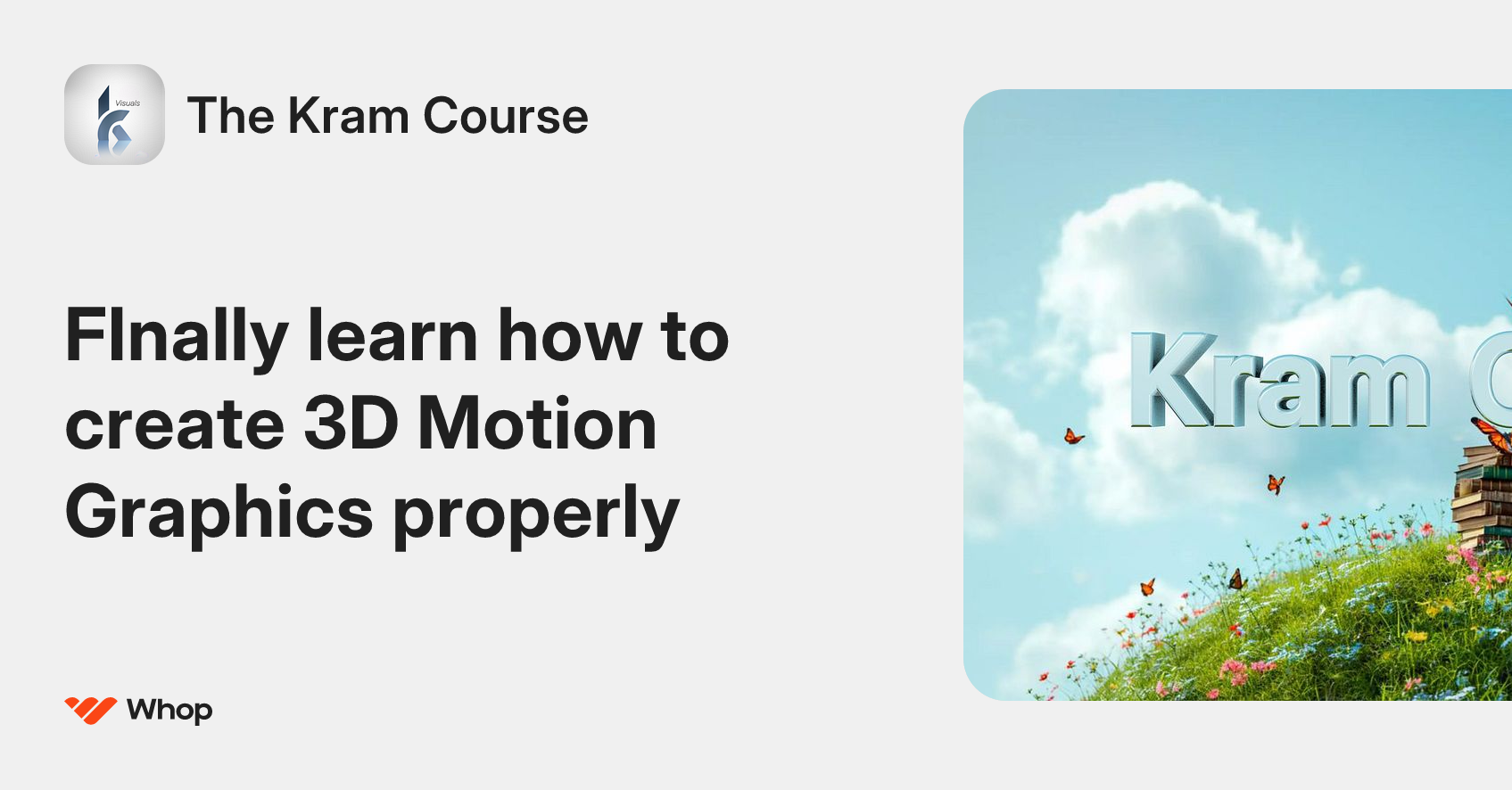 The Kram Course | Whop