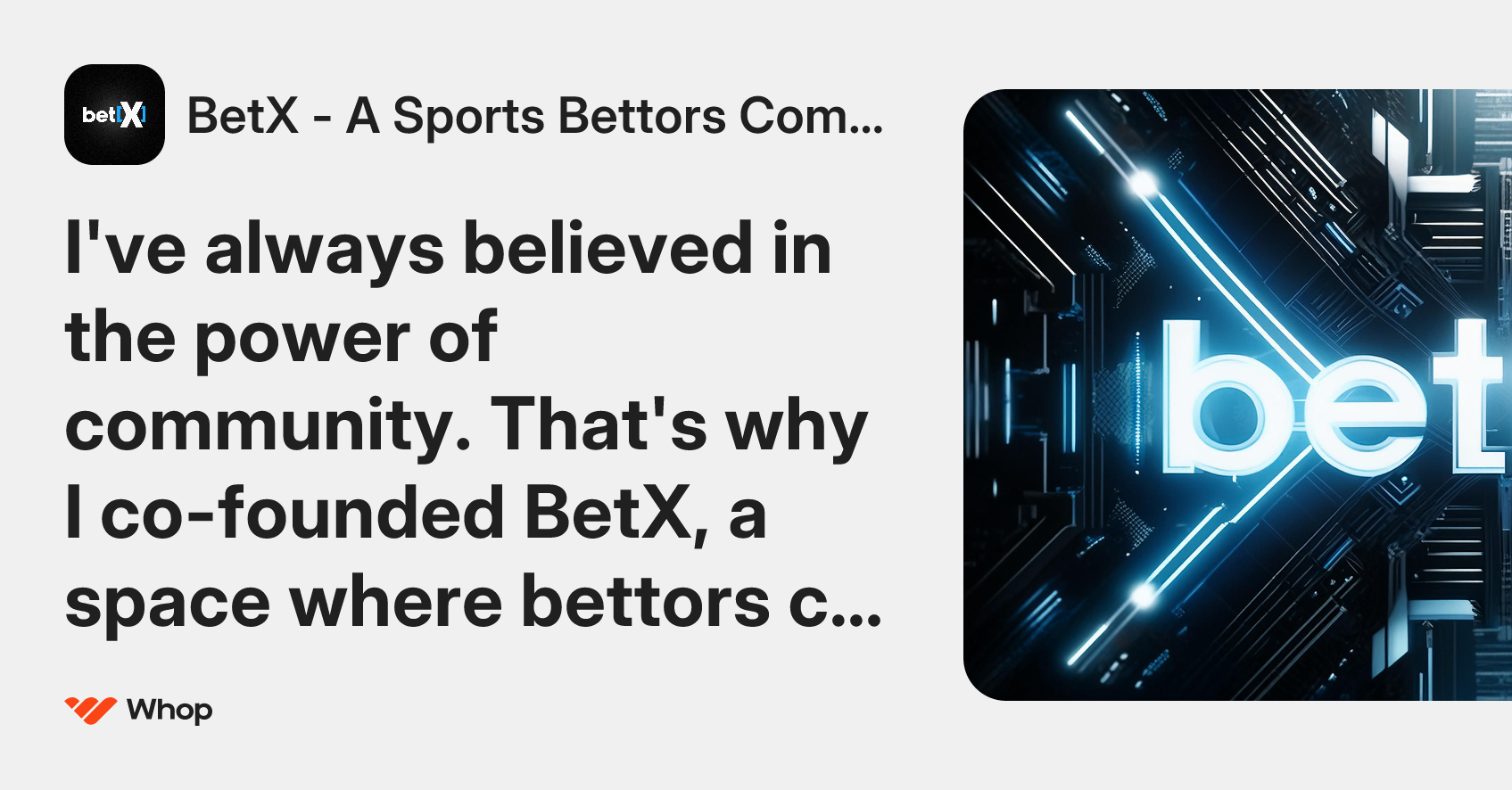 Interfejs Betx bet pokazujący zakłady i bonusy