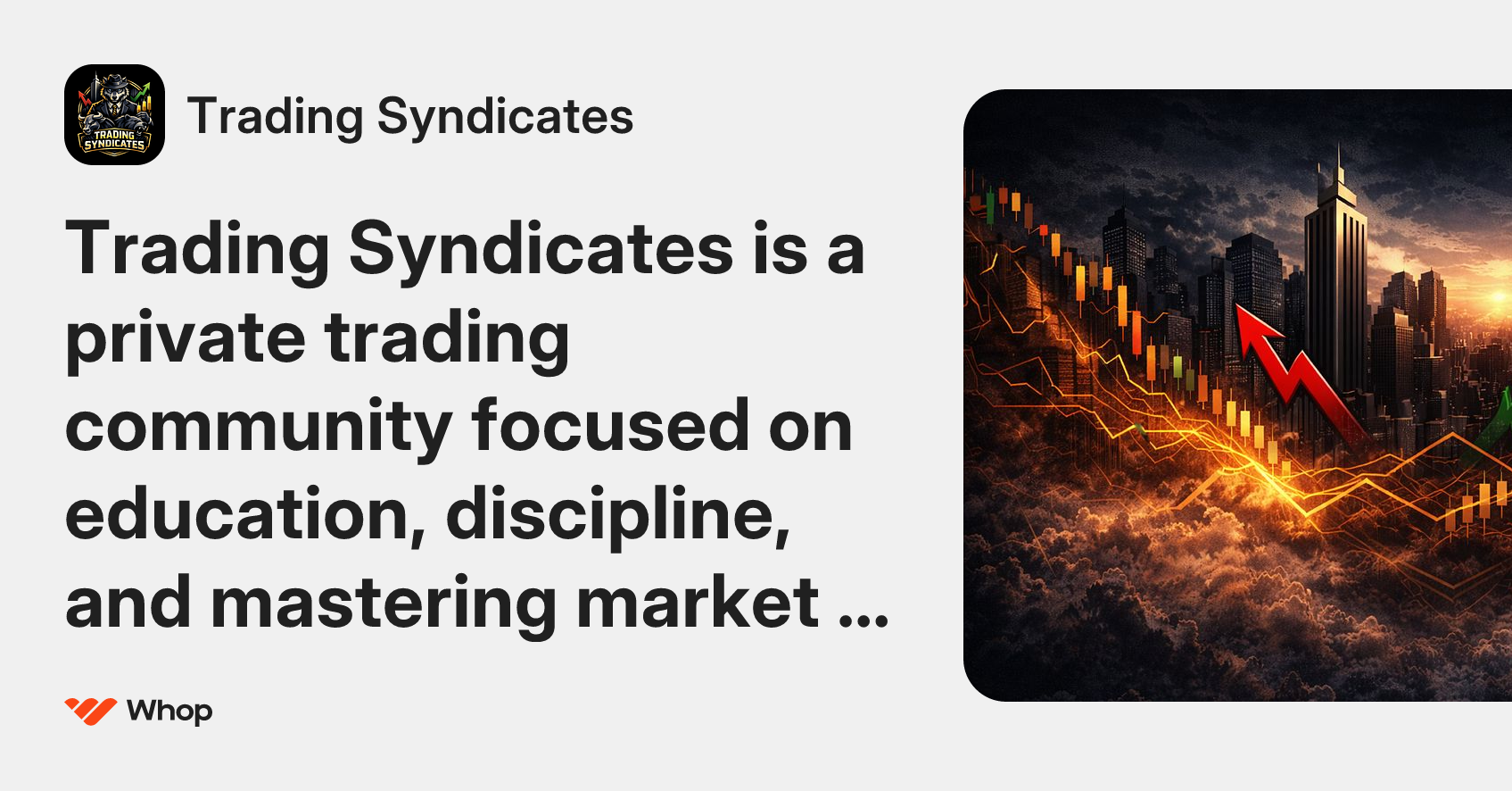 Trading Syndicates | Whop