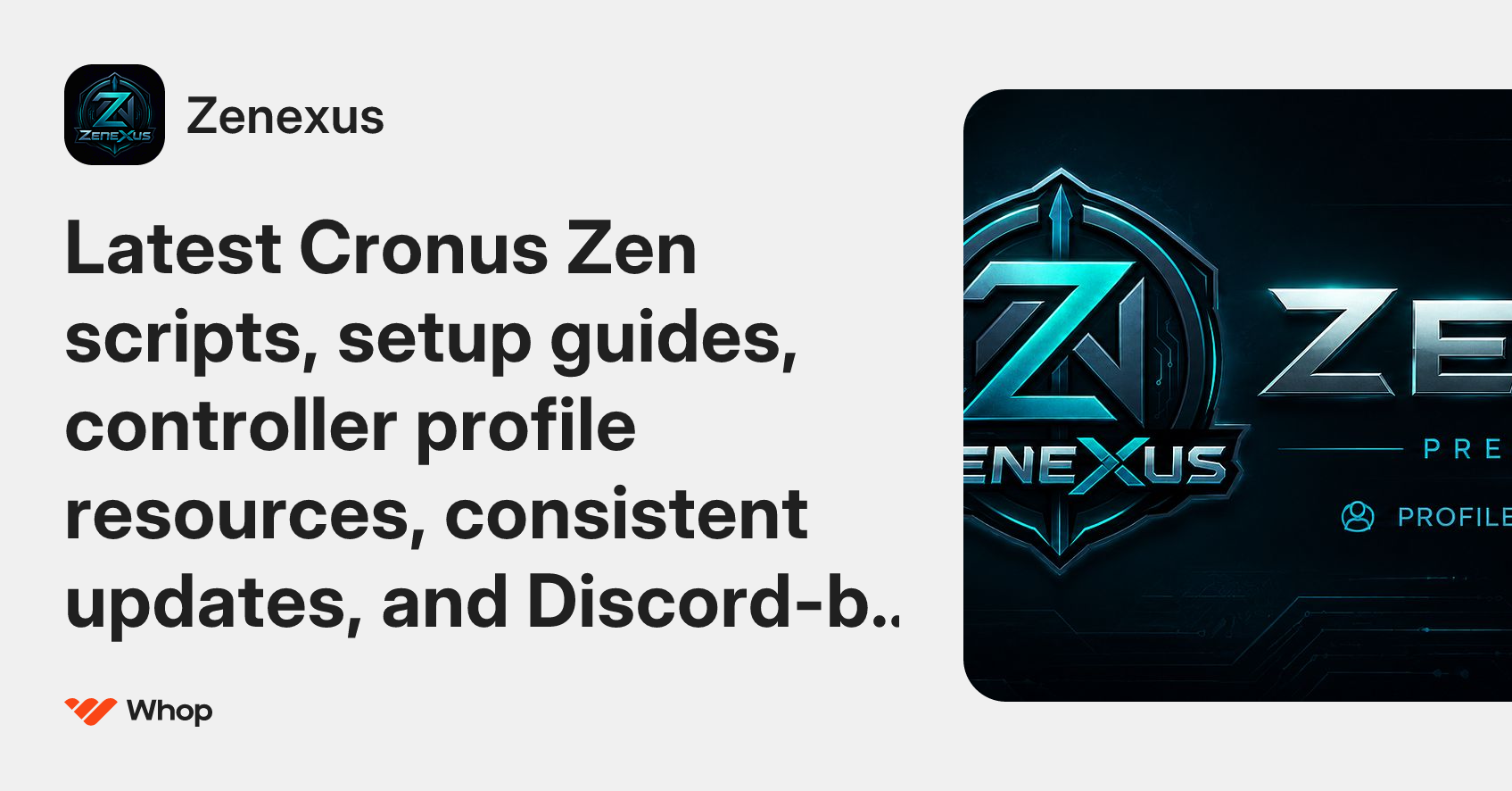 Zenexus | Whop