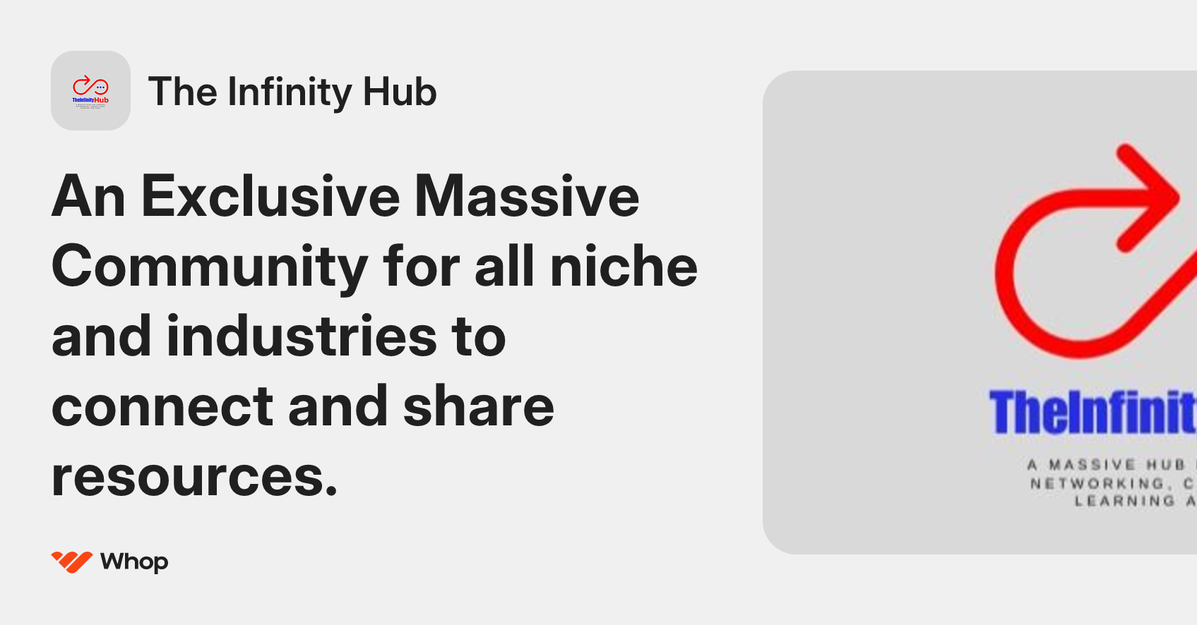The Infinity Hub | Whop