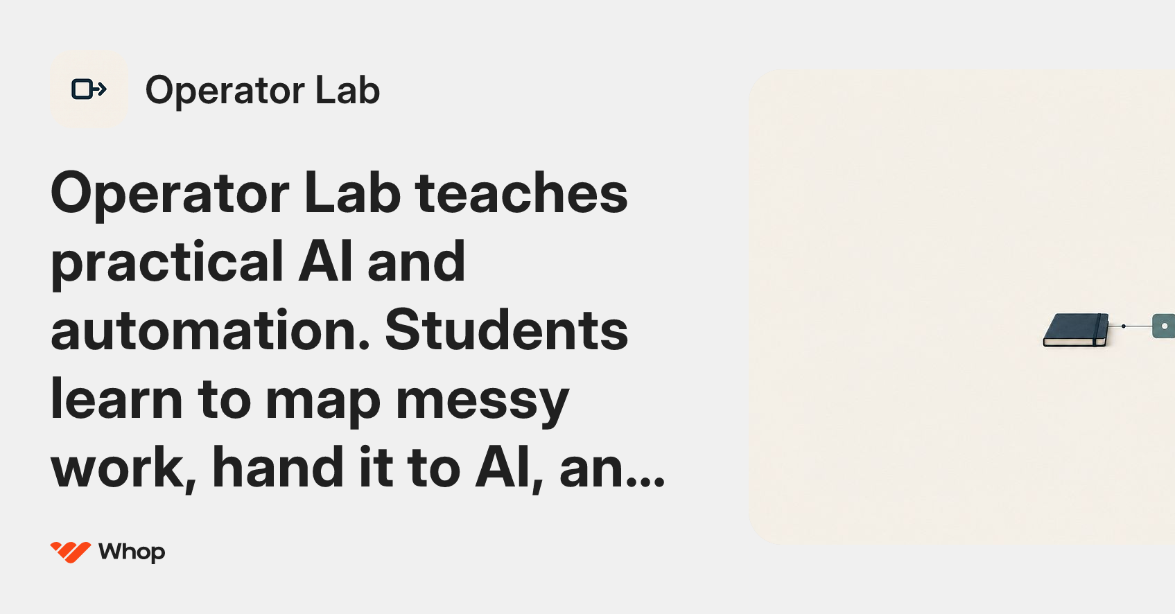 Operator Lab | Whop