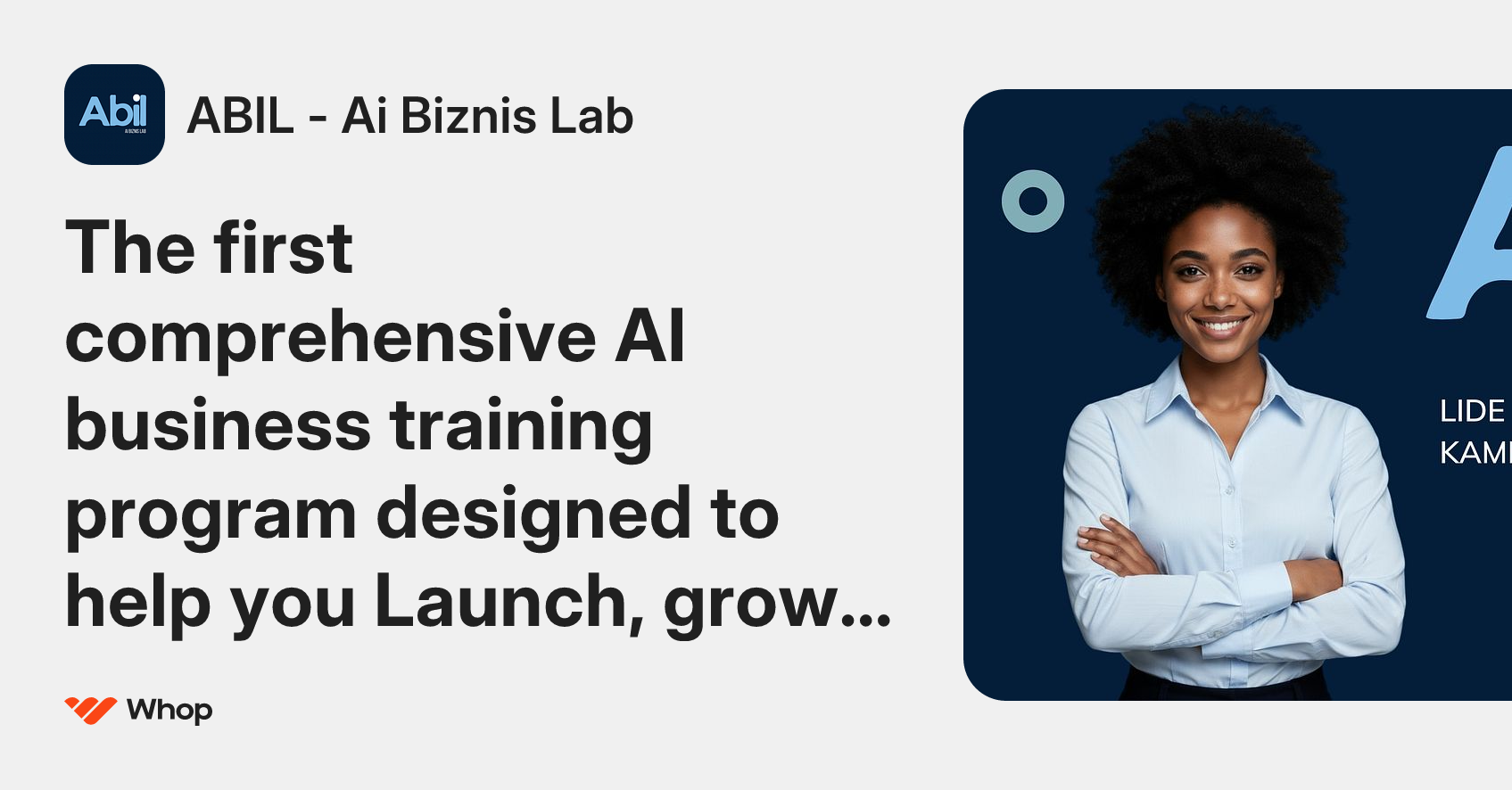 ABIL - Ai Biznis Lab | Whop