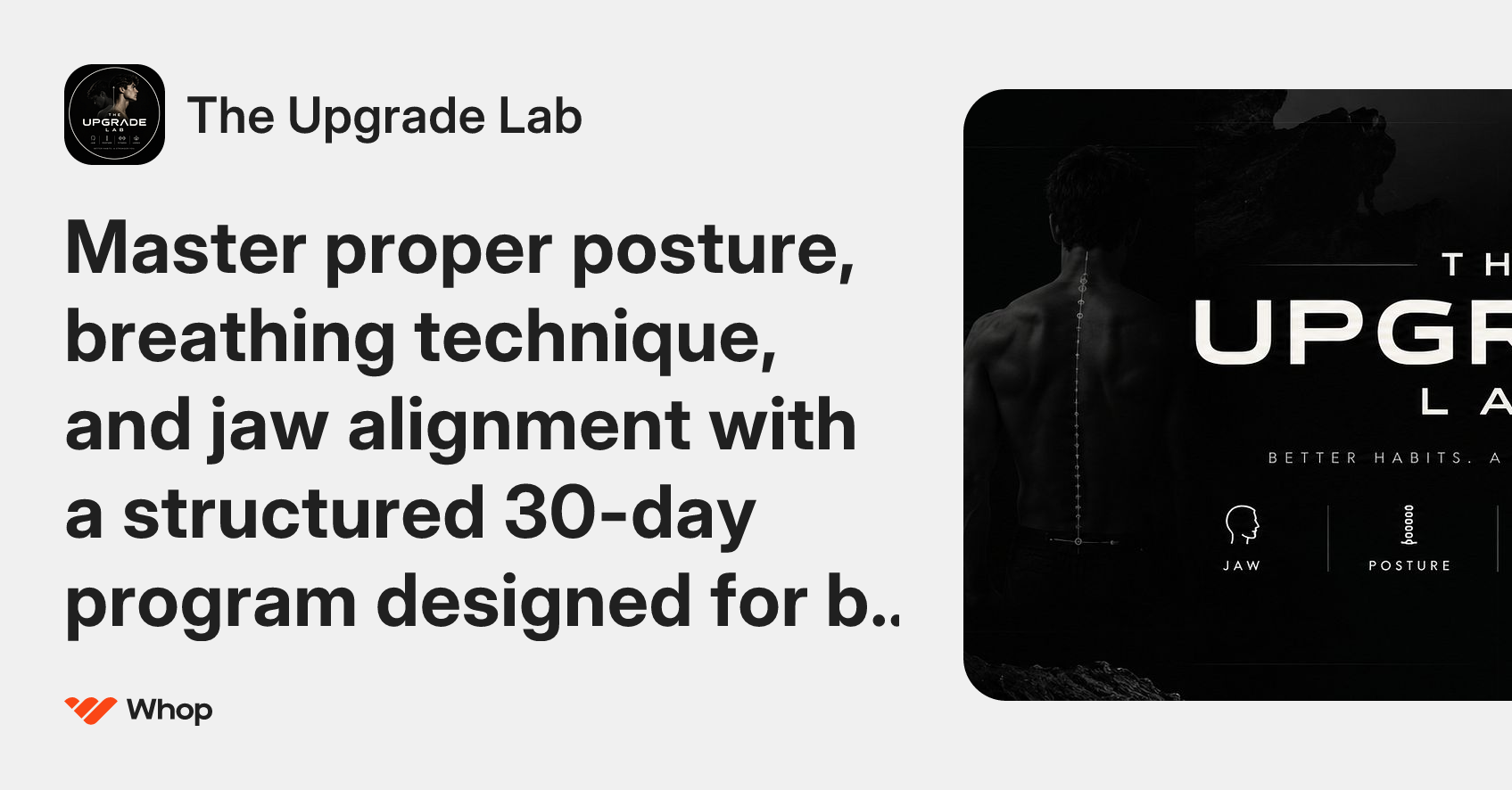The Upgrade Lab | Whop