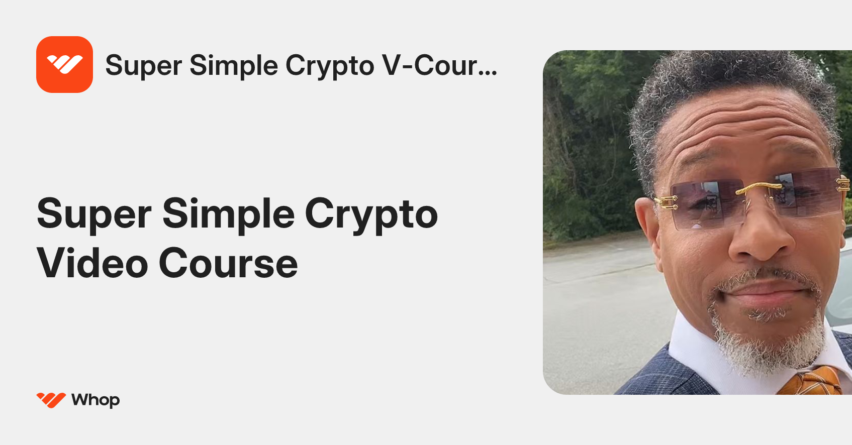 Super Simple Crypto V-Course | Whop