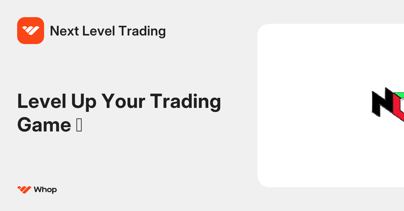 Next Level Trading | Whop
