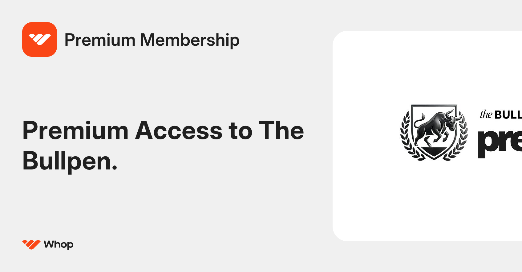 Premium Membership | Whop