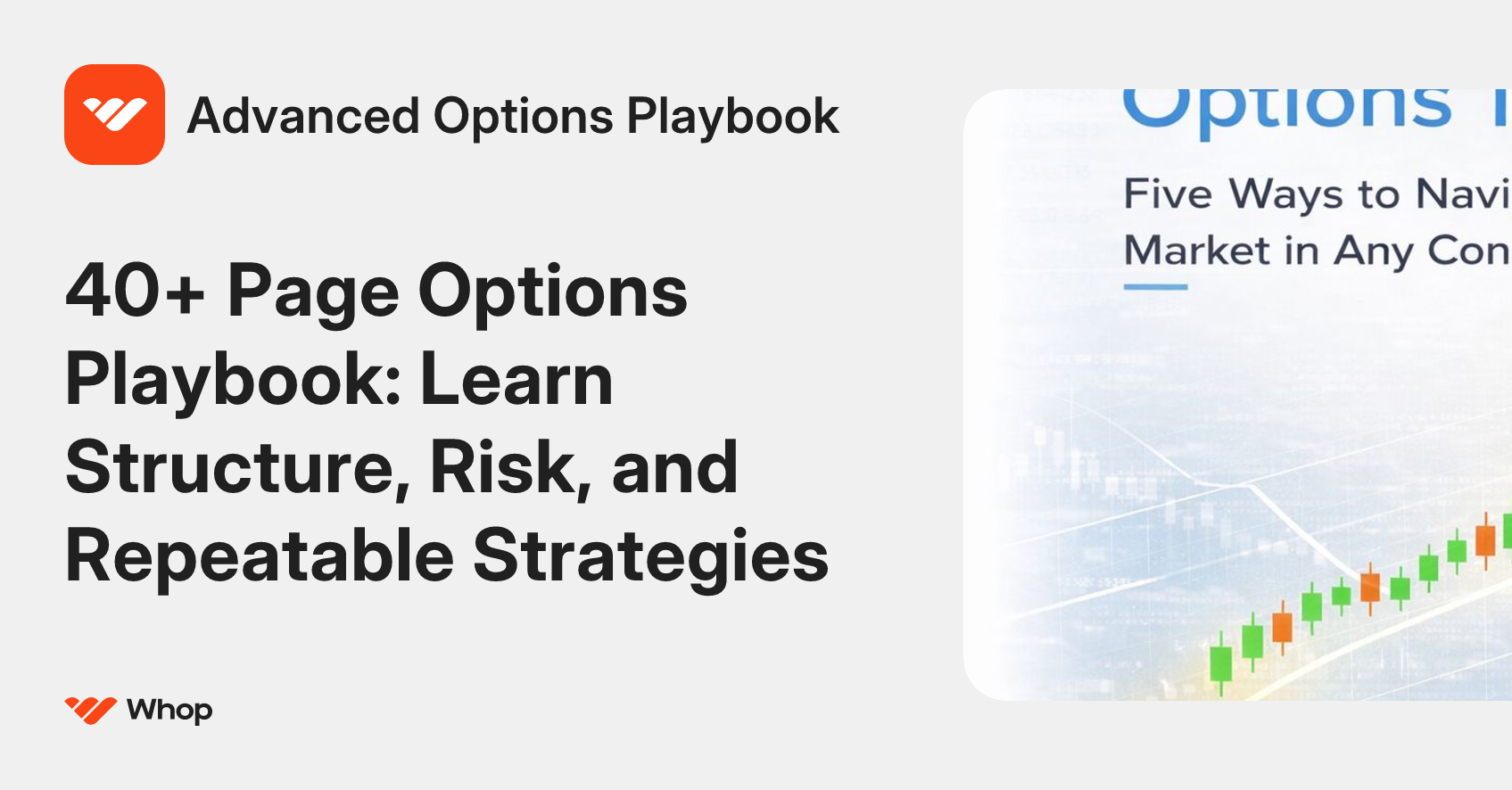 Advanced Options Playbook | Whop