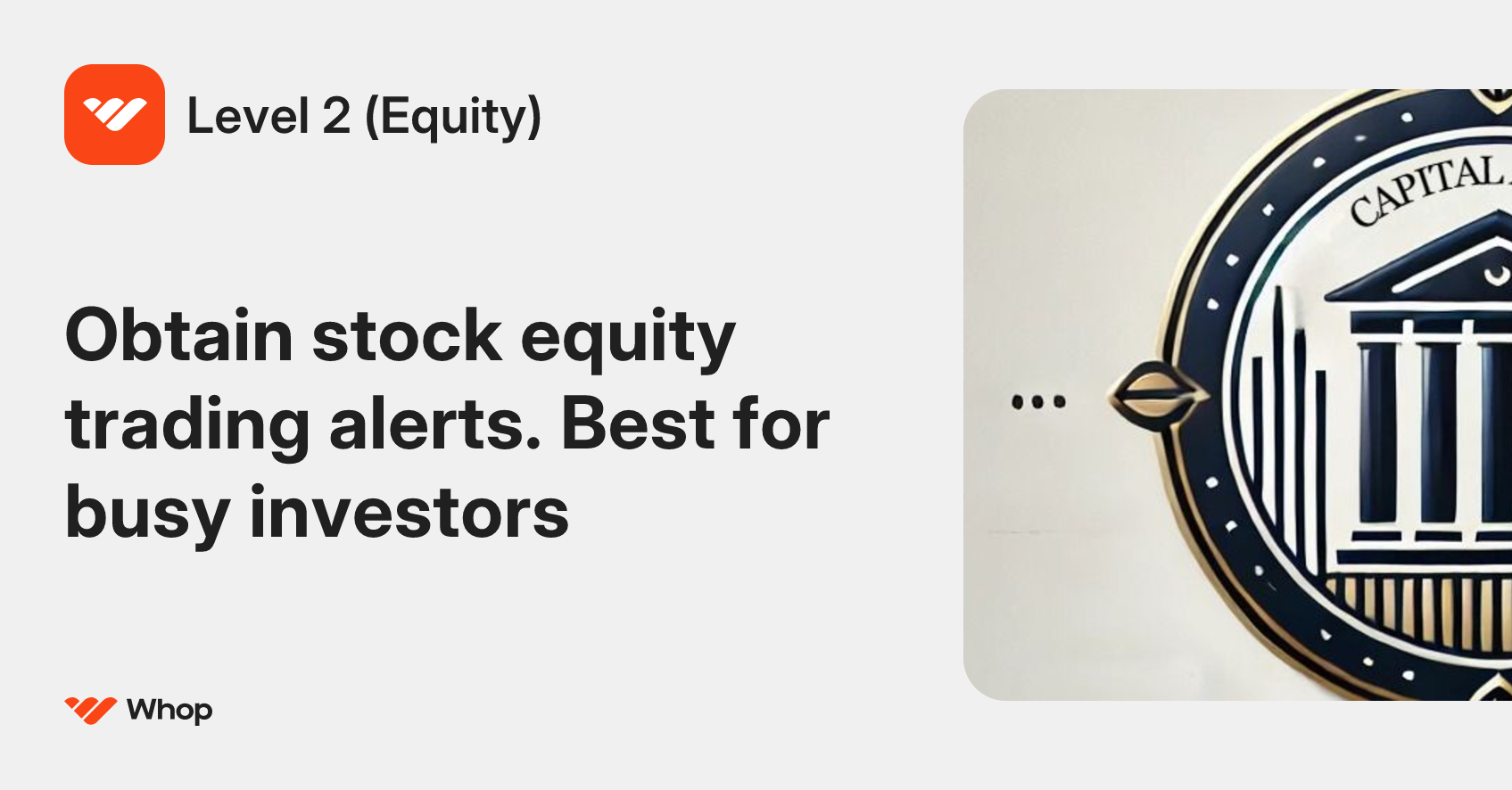 Level 2 (Equity) | Whop