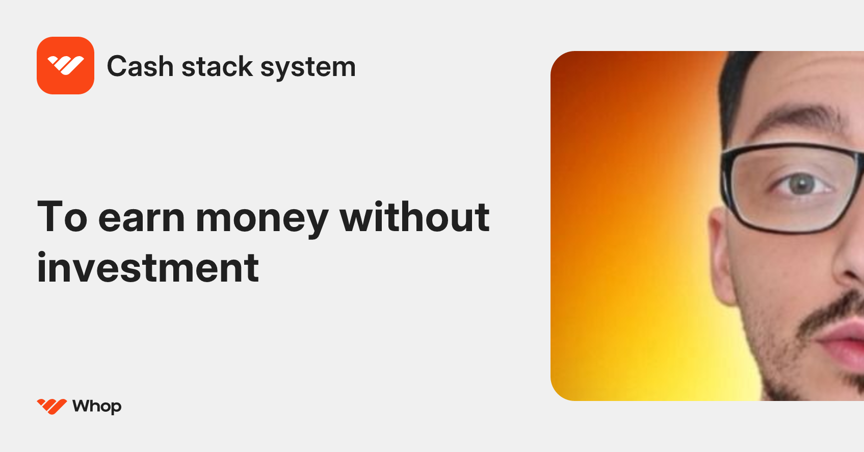 Cash stack system | Whop