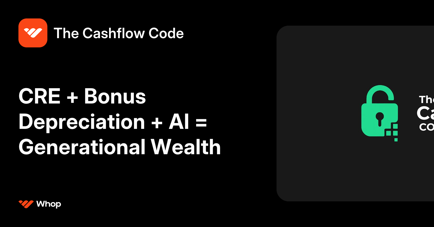 The Cashflow Code | Whop