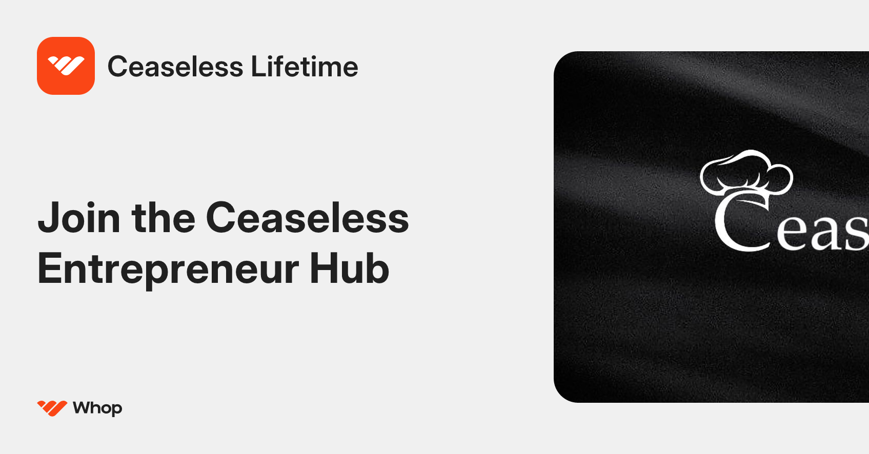 Ceaseless Lifetime | Whop