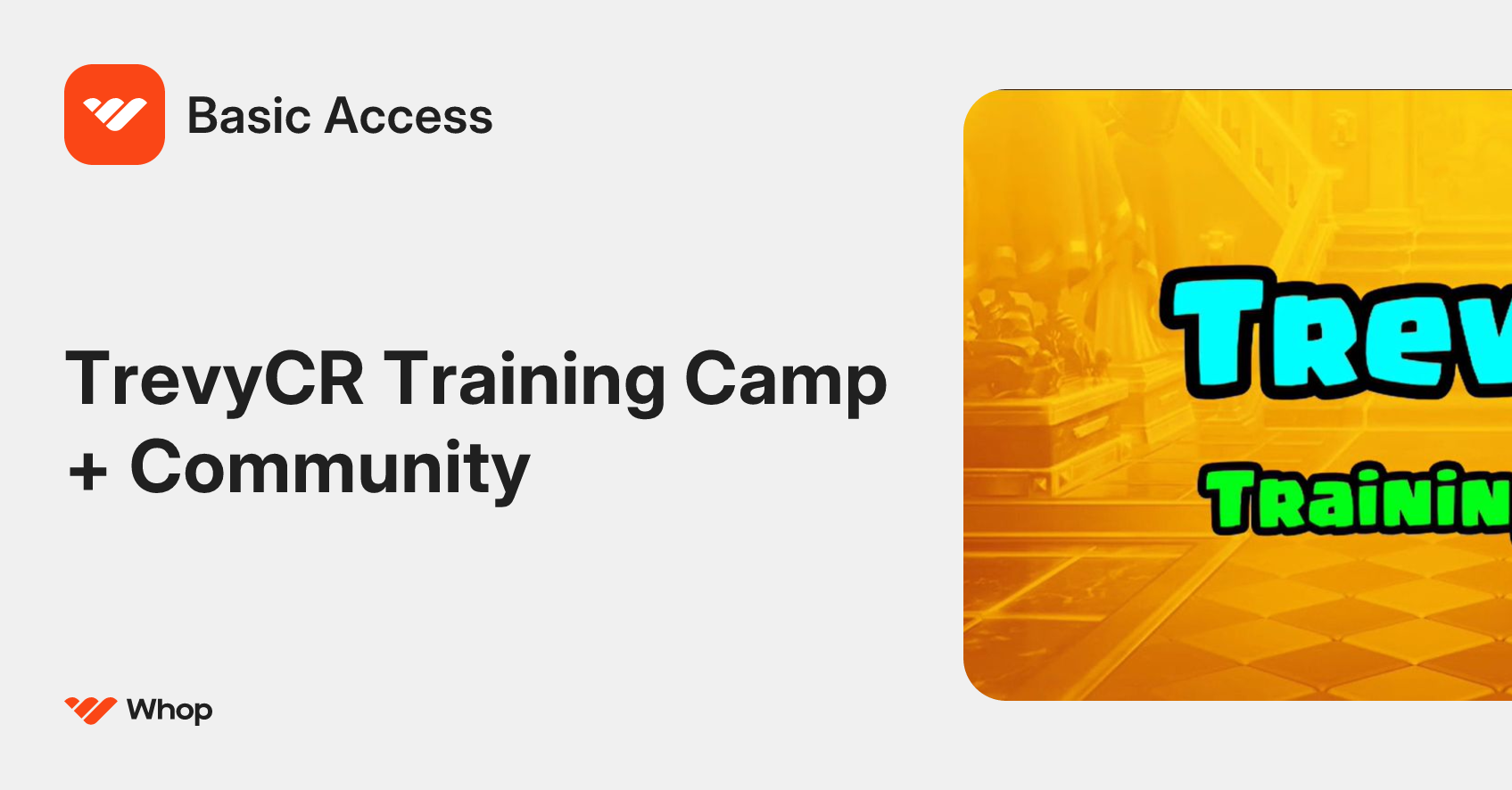 Basic Access | Whop