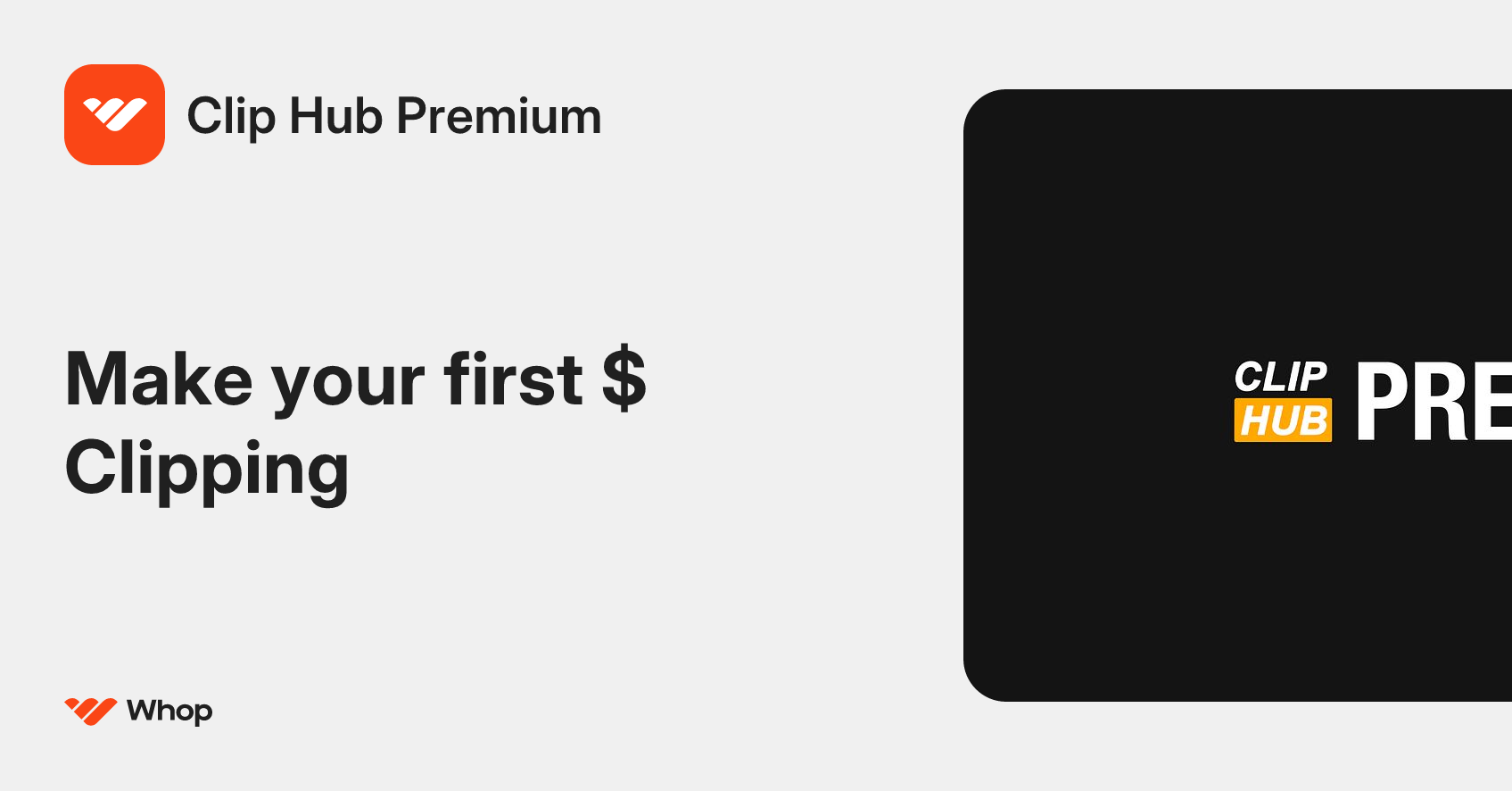 Clip Hub Premium | Whop