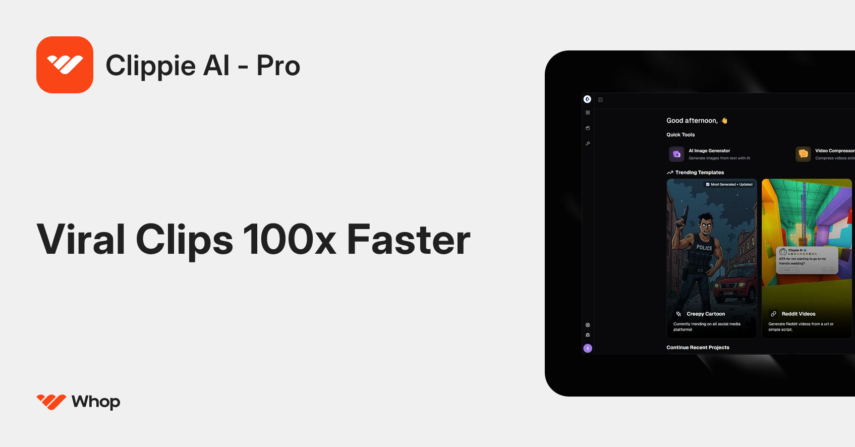 Clippie AI - Pro | Whop