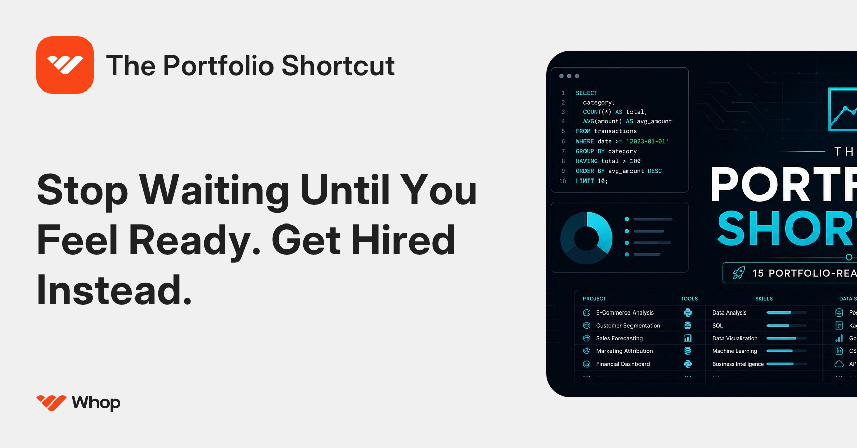 The Portfolio Shortcut | Whop