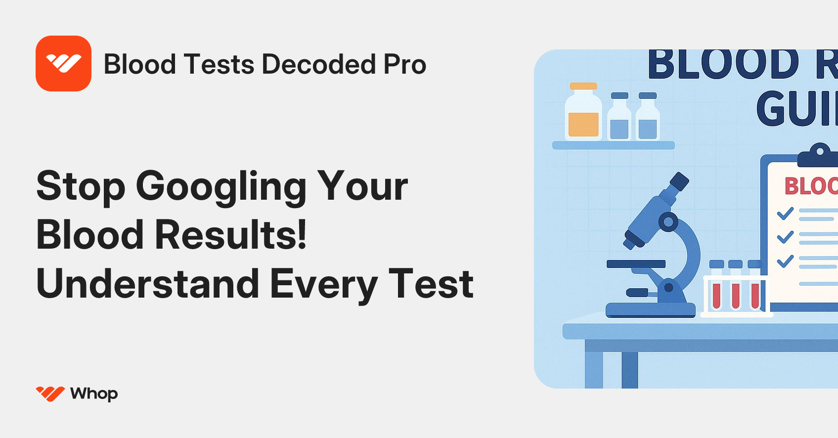 Blood Tests Decoded Pro | Whop