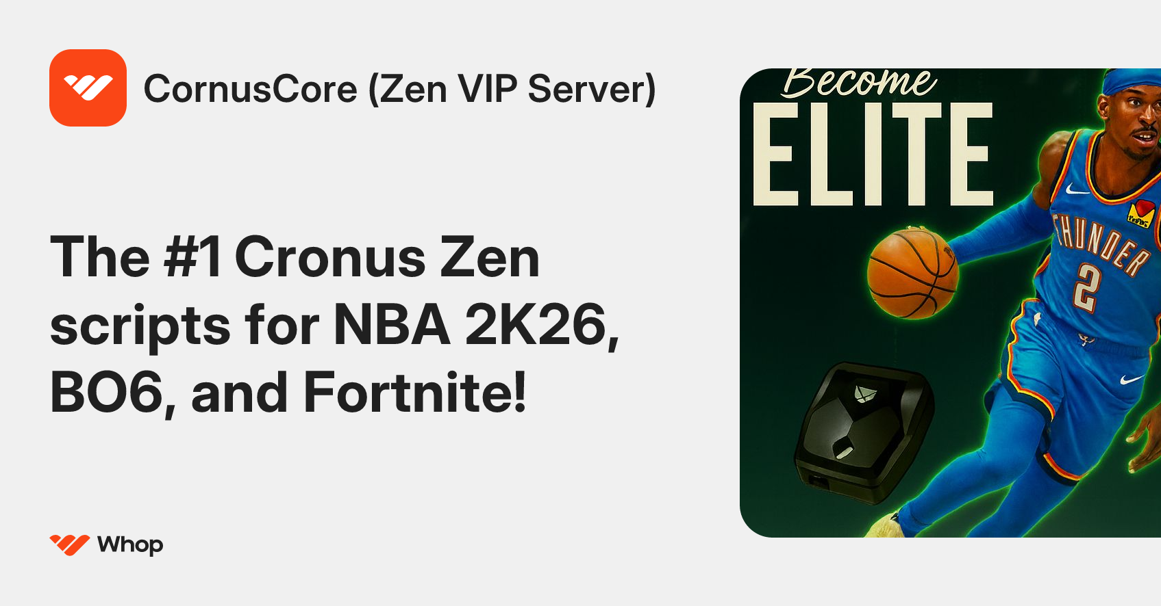 CornusCore (Zen VIP Server) | Whop