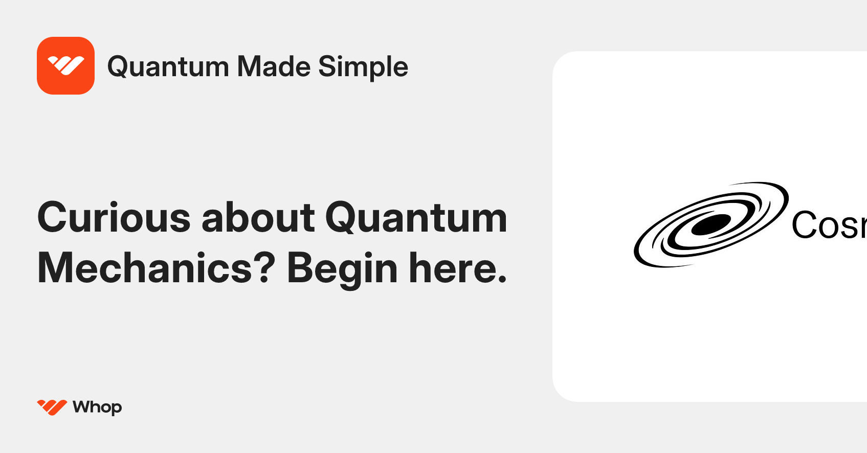 Quantum Made Simple | Whop