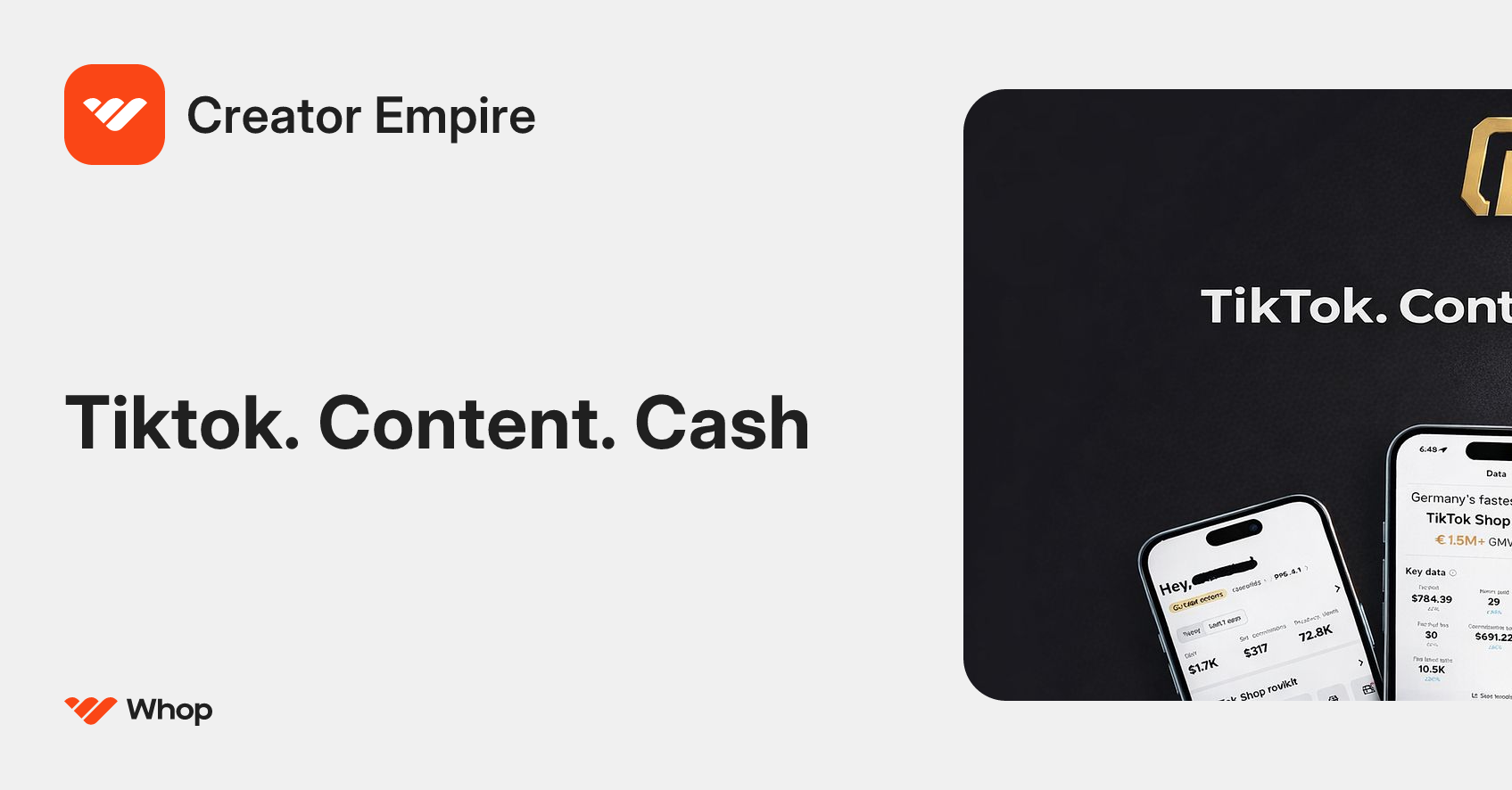 Creator Empire | Whop