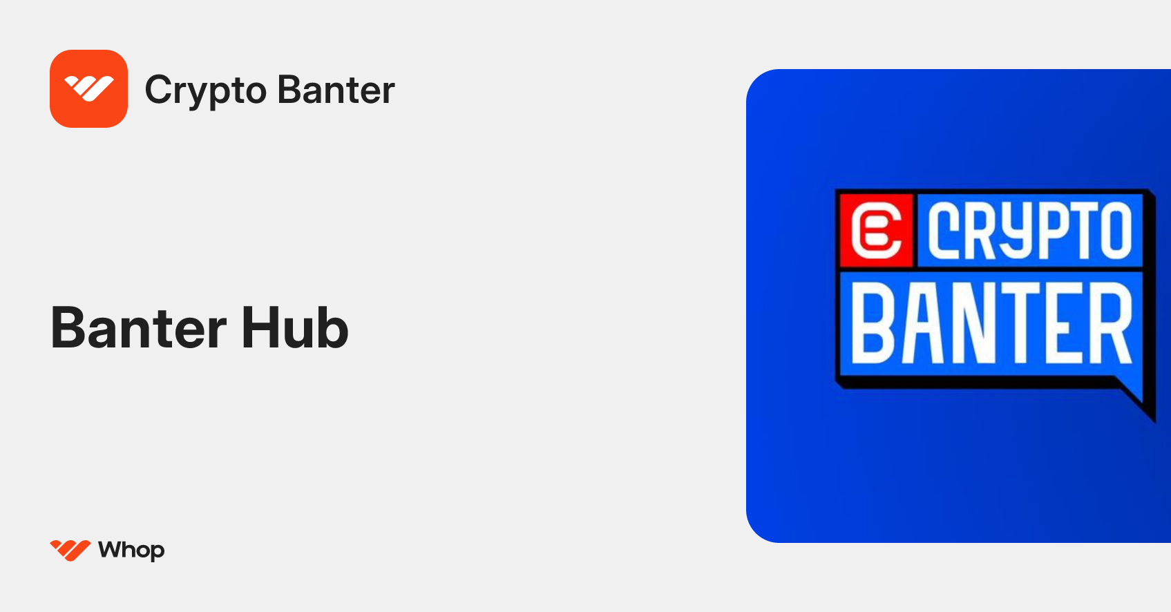Crypto Banter | Whop